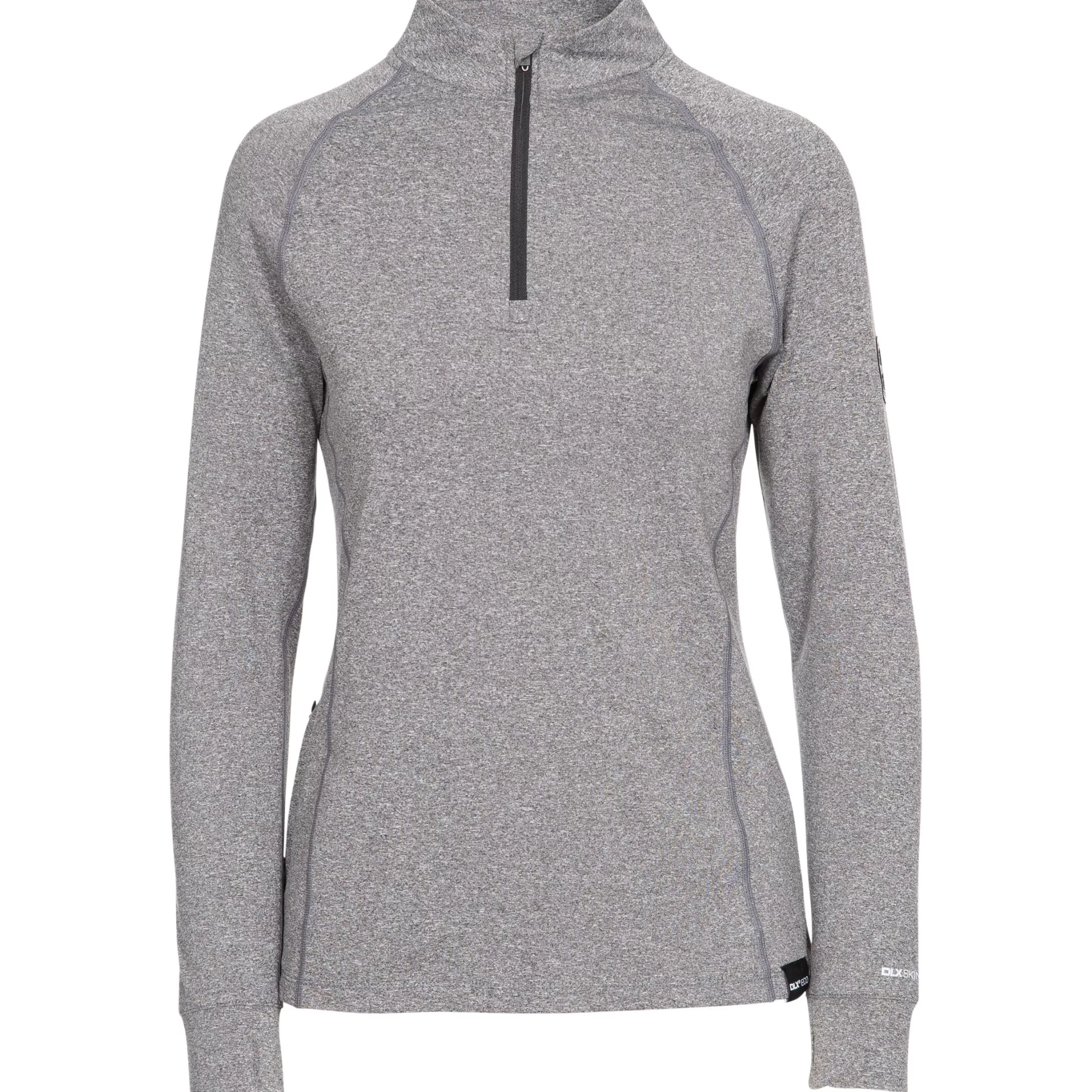 Briana Women's DLX Eco-Friendly Half Zip Active Top | Trespass Flash Sale