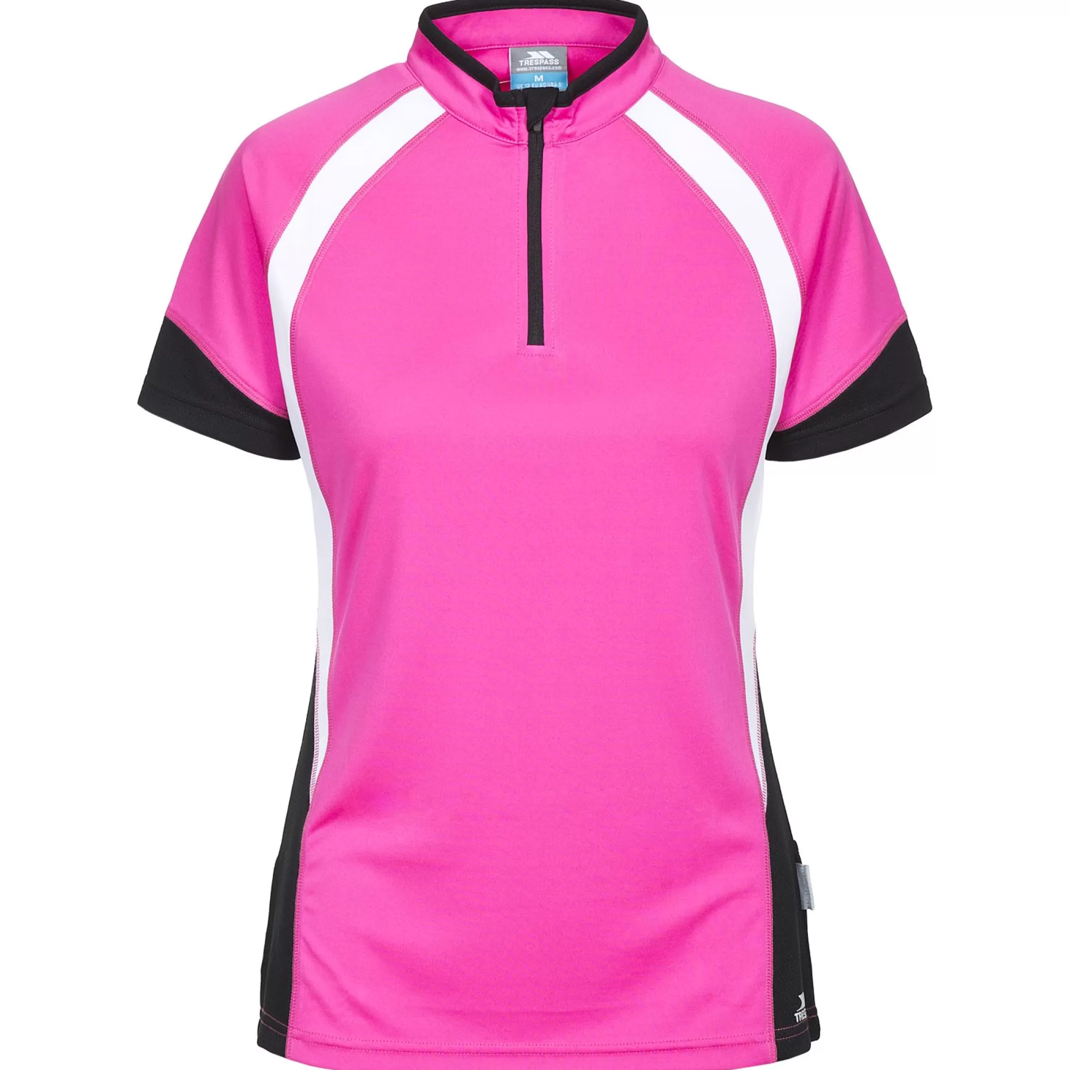Harpa Women's 1/2 Zip Cycling T-Shirt | Trespass Store