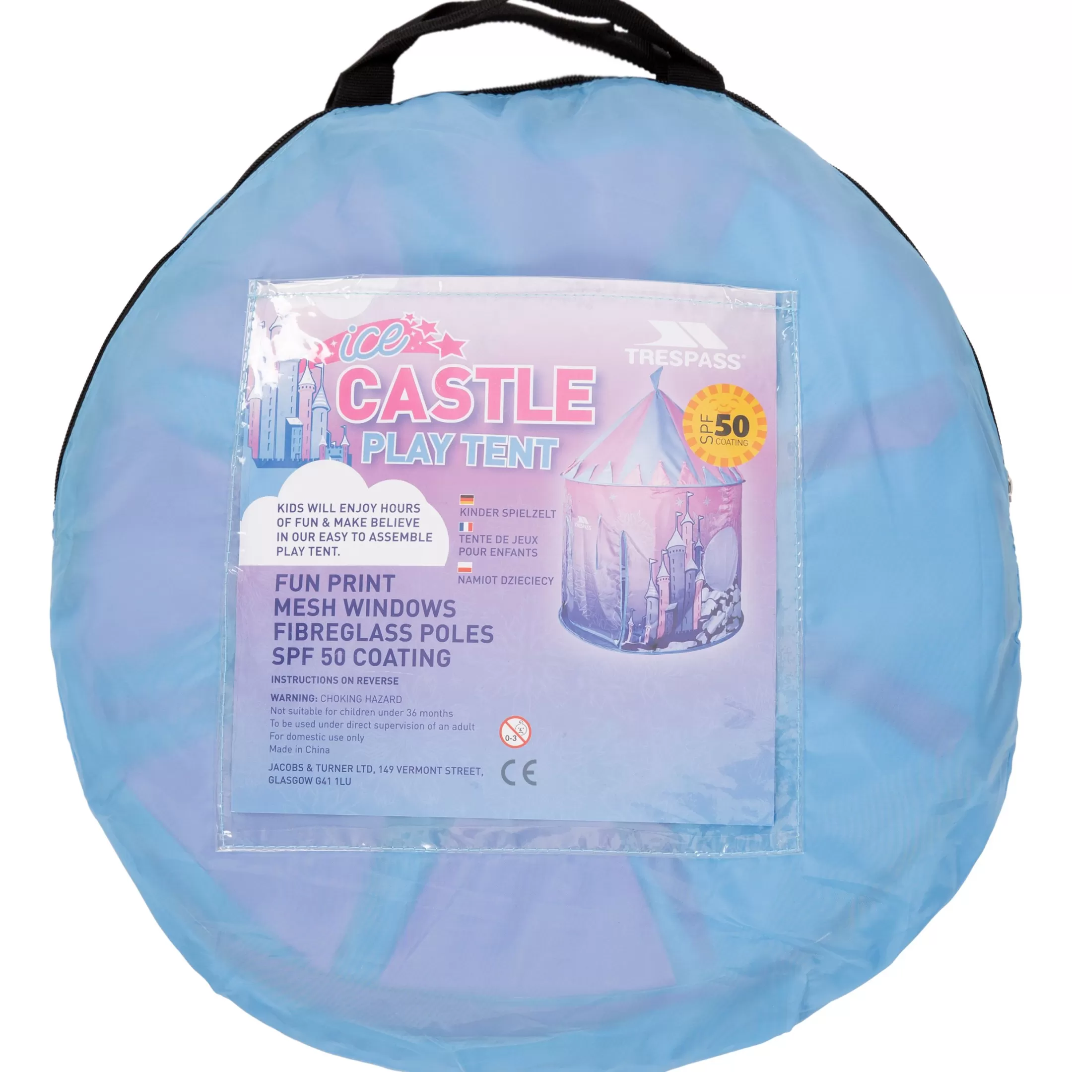 Kids' Indoor and Outdoor Play Tent | Trespass Outlet