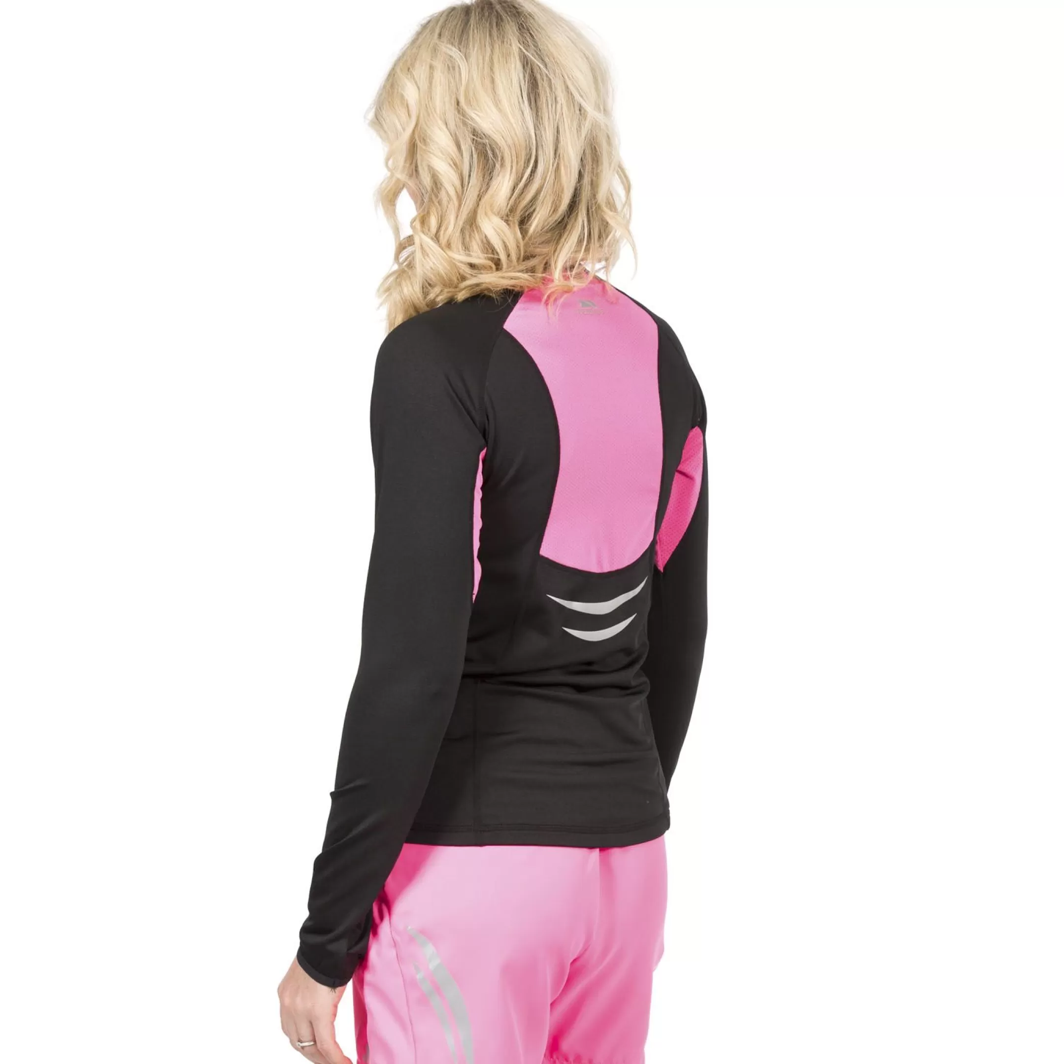 Persin Women's 1/2 Zip Quick Dry Long Sleeve Active Top | Trespass New