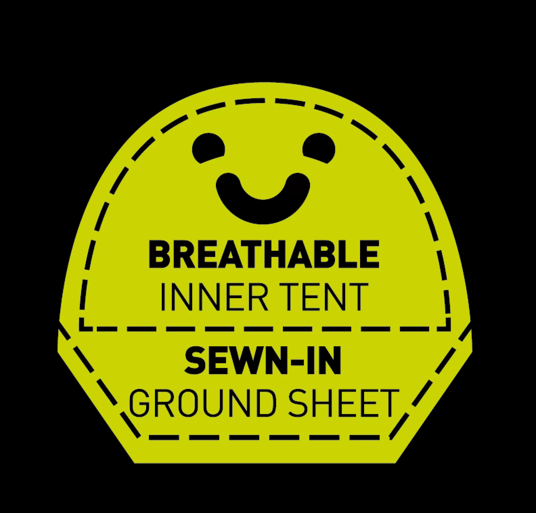 4 Man Double Skin Tent Caterthun | Trespass Fashion