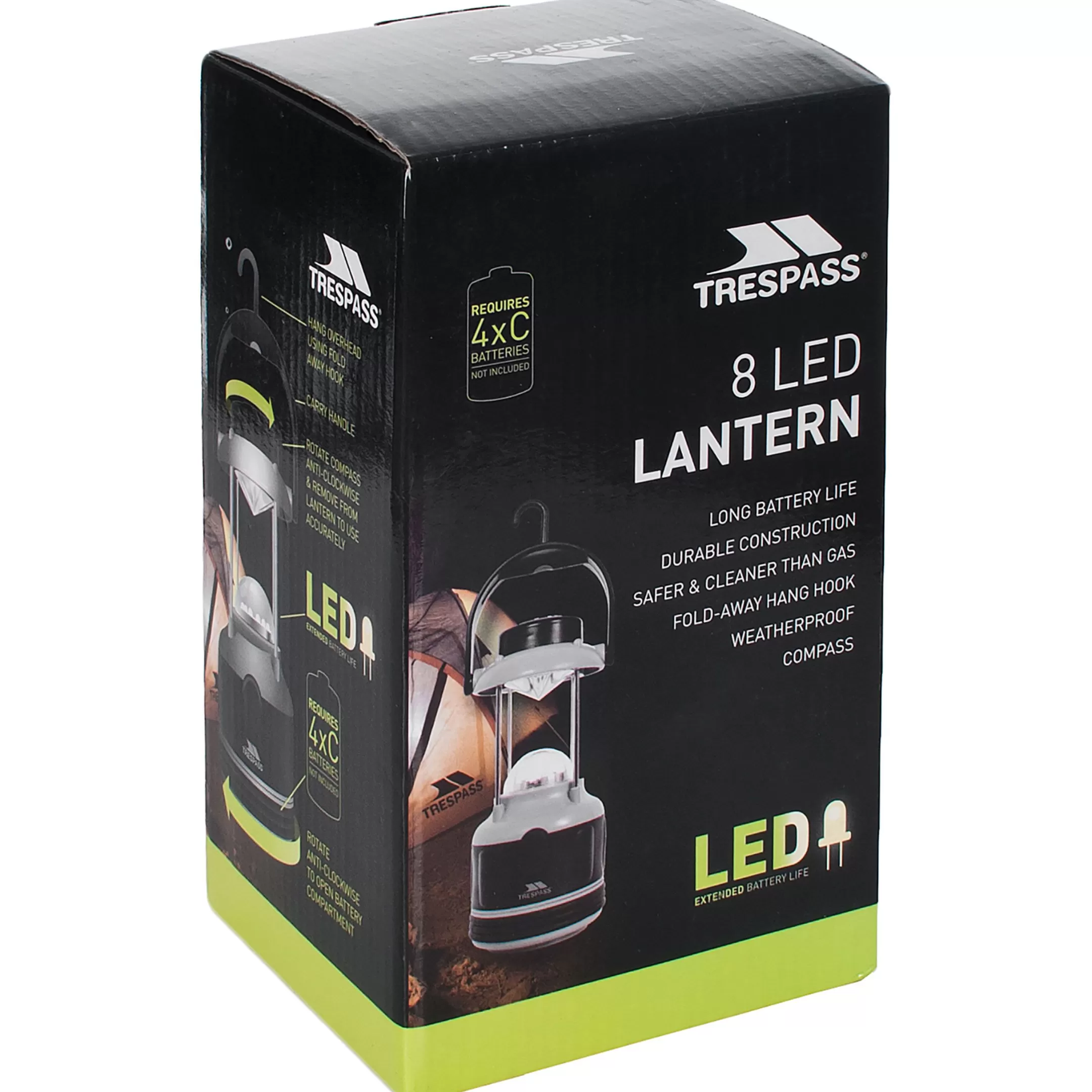 8 LED Portable Lantern | Trespass Best