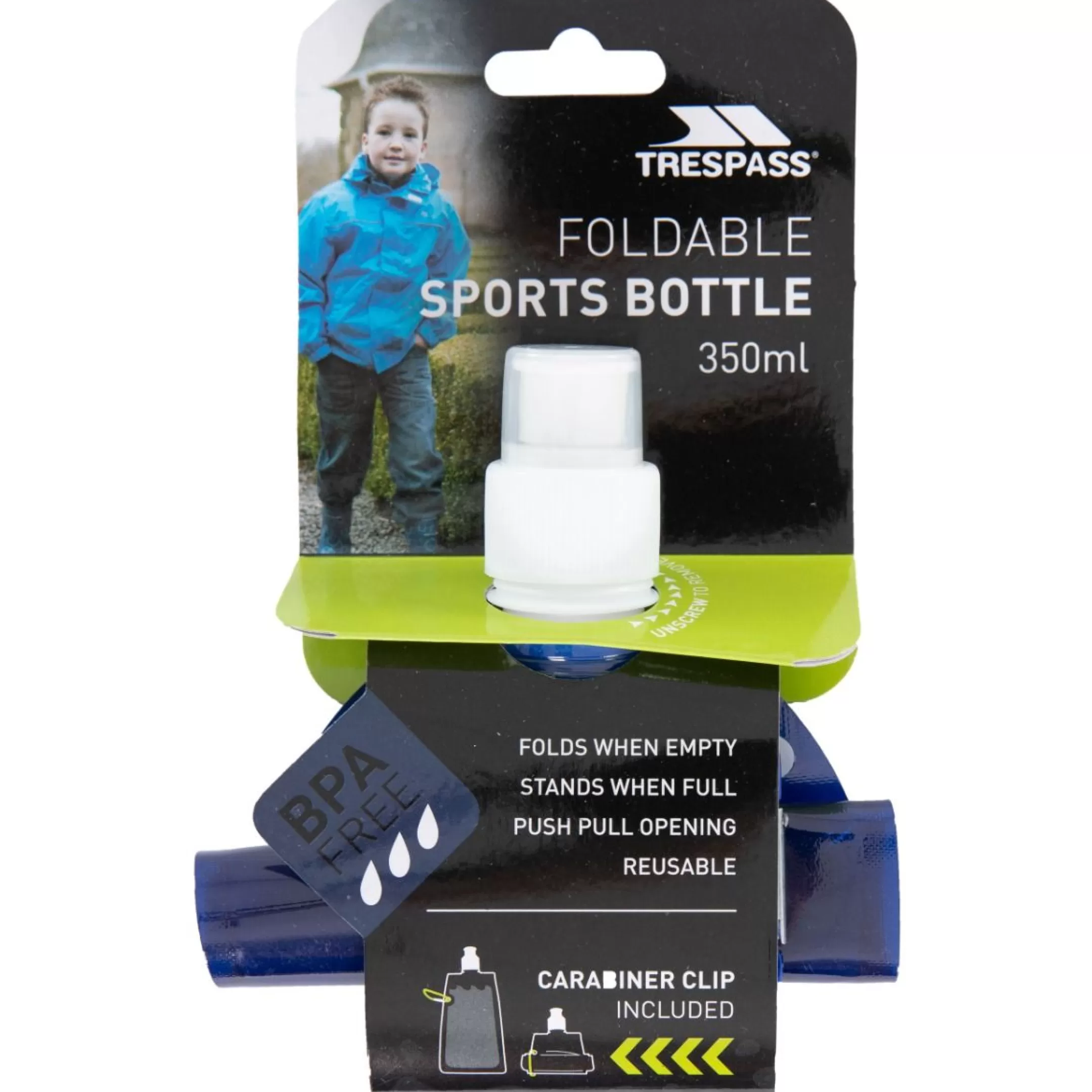 Collapsible Water Bottle 350ml | Trespass Hot