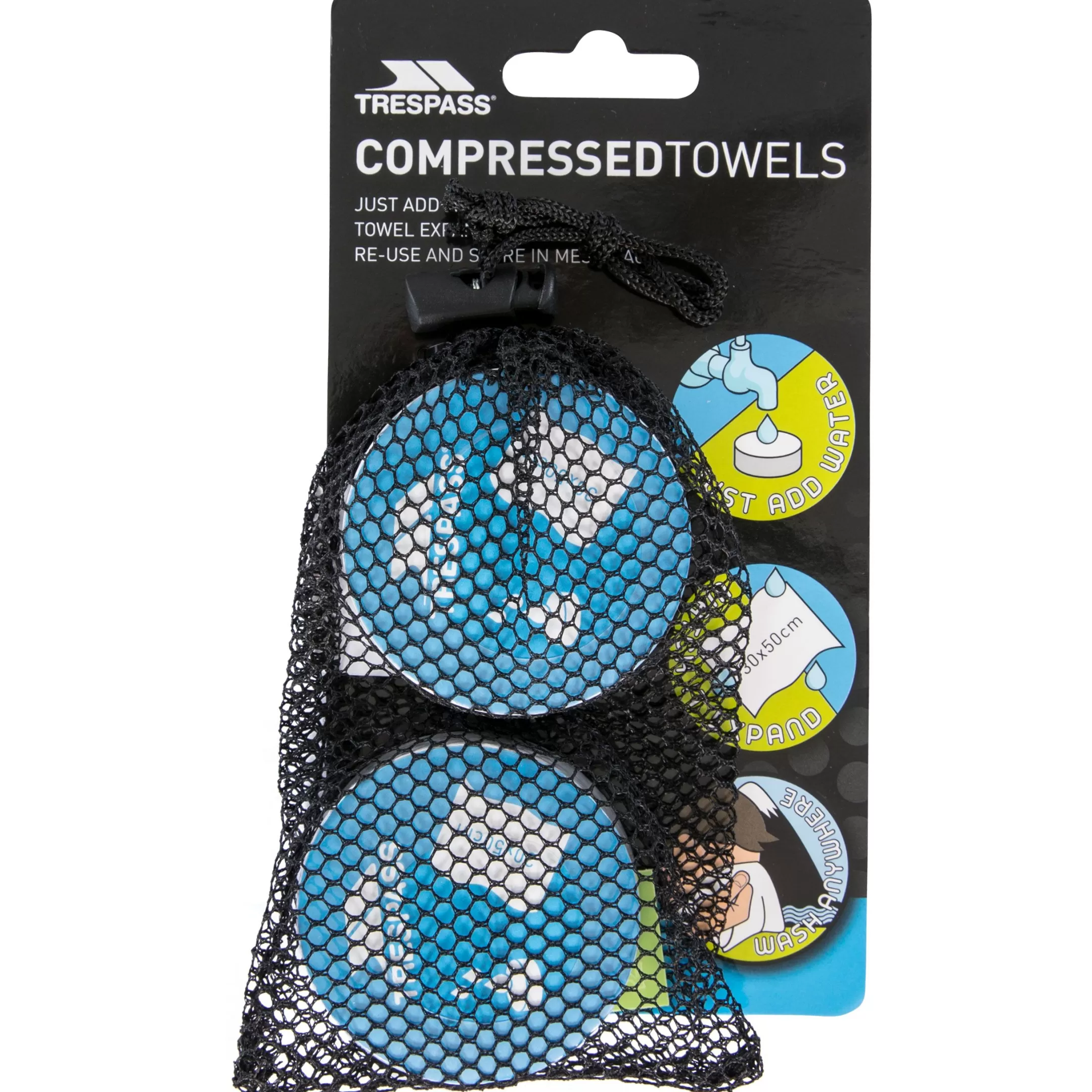 Compressed Towels 2 Set | Trespass New