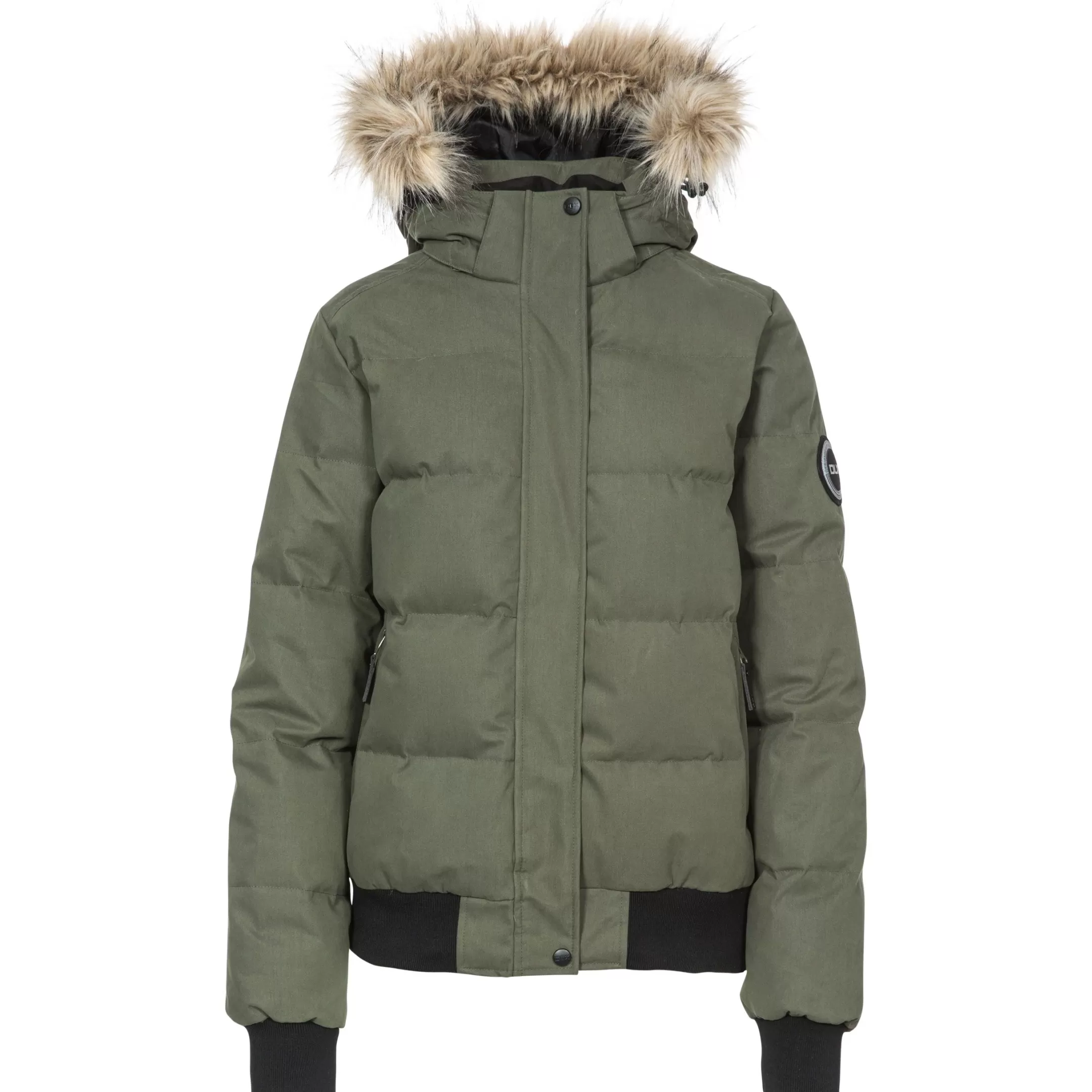 DLX Womens Down Jacket Hooded Kendrick | Trespass Best
