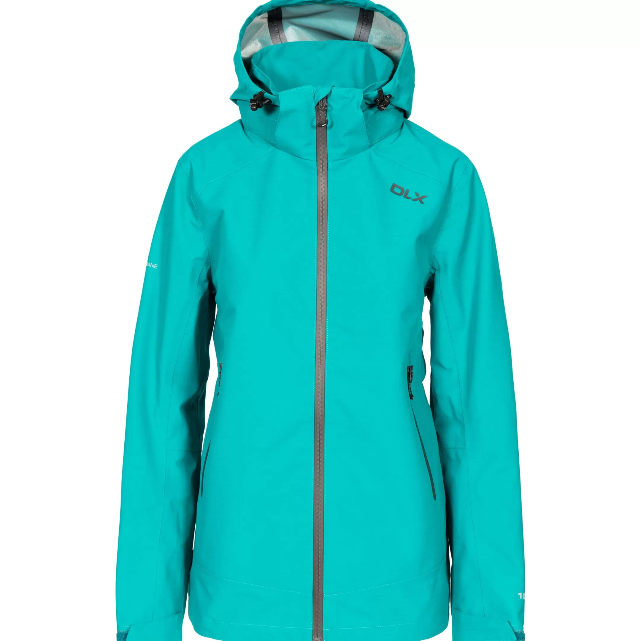 DLX Womens Waterproof Jacket with Hood Gayle | Trespass Cheap
