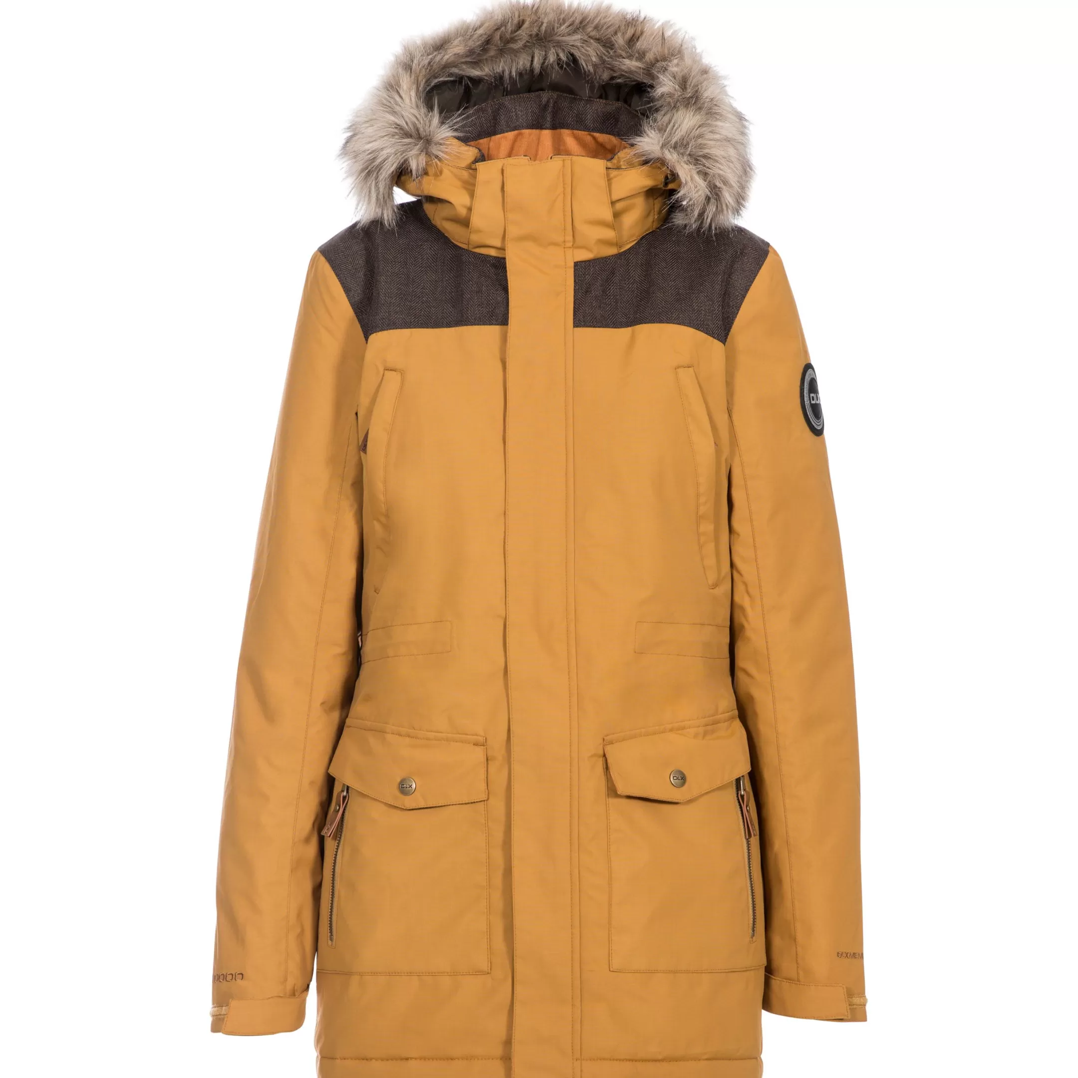 DLX Womens Waterproof Parka Jacket Rosario | Trespass Store