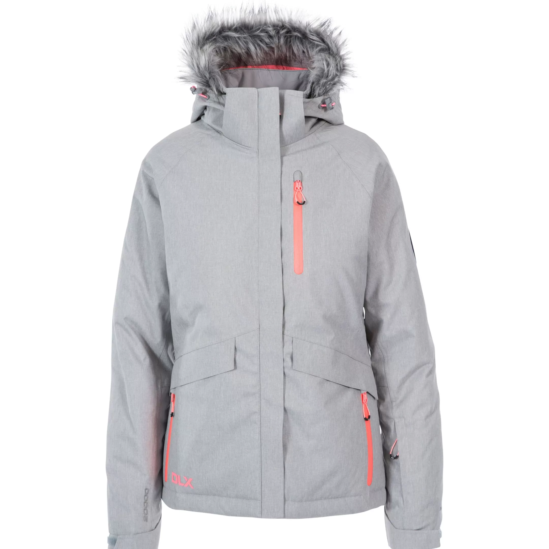 DLX Womens Waterproof Ski Jacket Francesca | Trespass Clearance