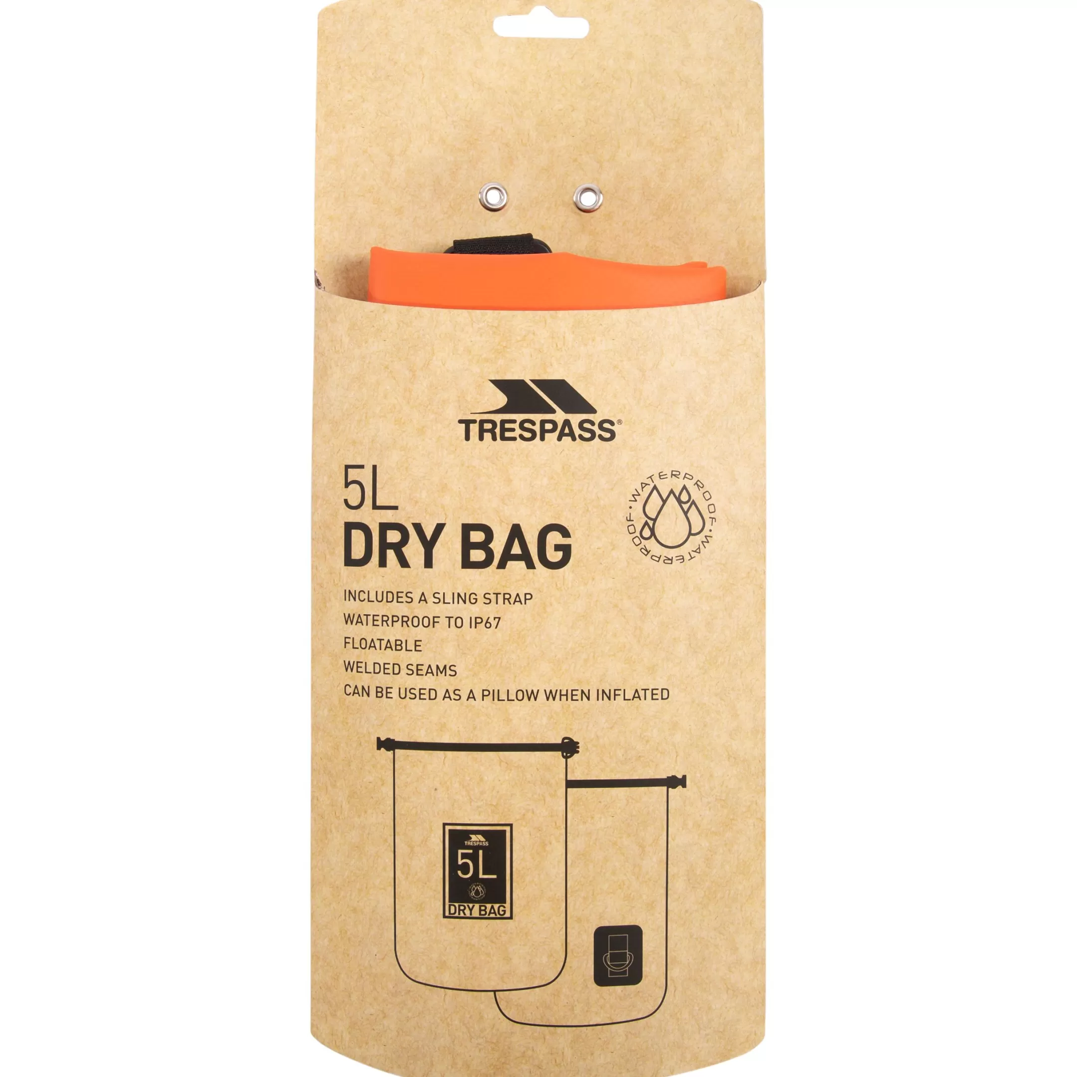 Drybag 5L Sunrise | Trespass New