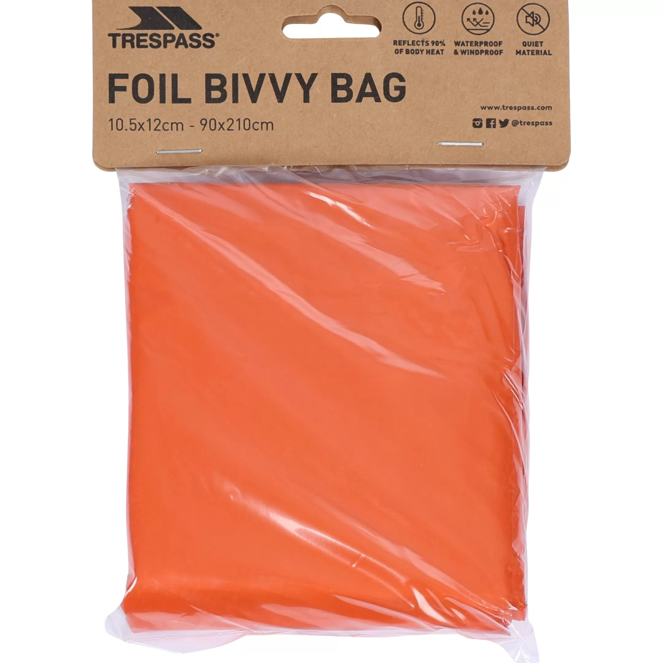 EMERGENCY FOIL BIVVY BAG HOTPOCKET | Trespass Cheap