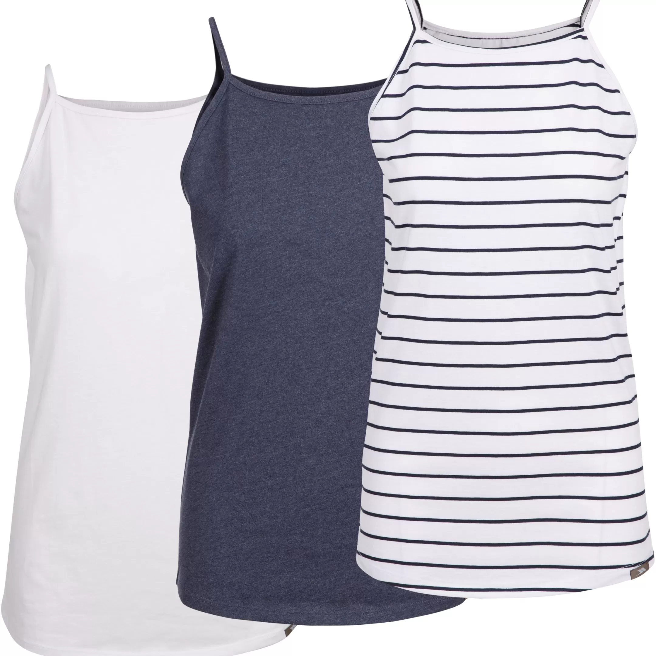 FEMALE VEST TOP (3 PACK SET) TRINITY | Trespass Cheap