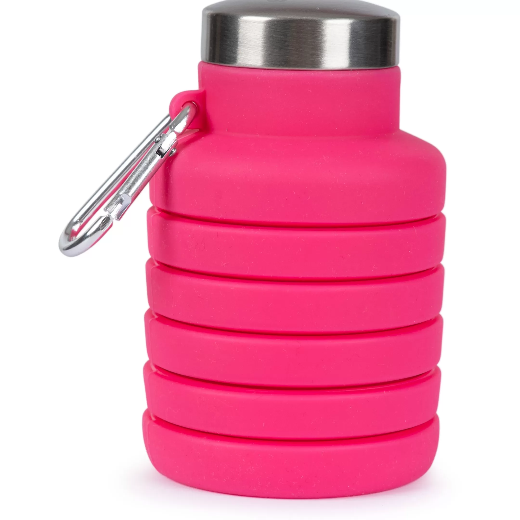 Folded Silicone Bottle With Caribiner Vavo | Trespass Discount