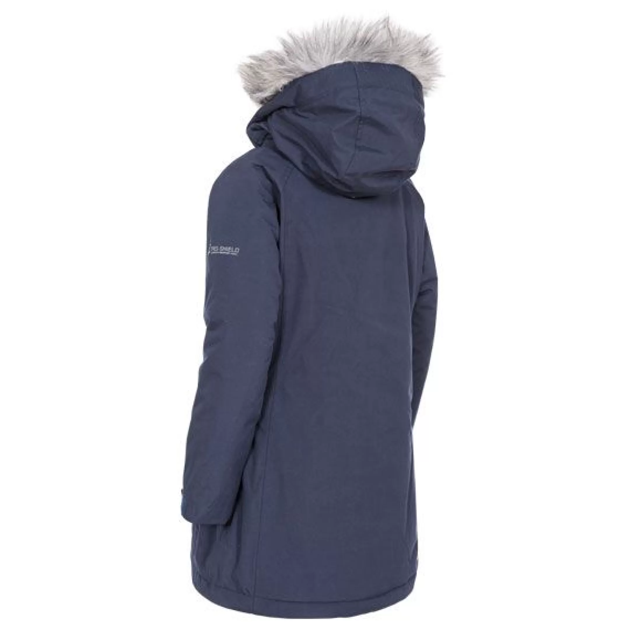 Girls Waterproof Parka Jacket Fame | Trespass Outlet