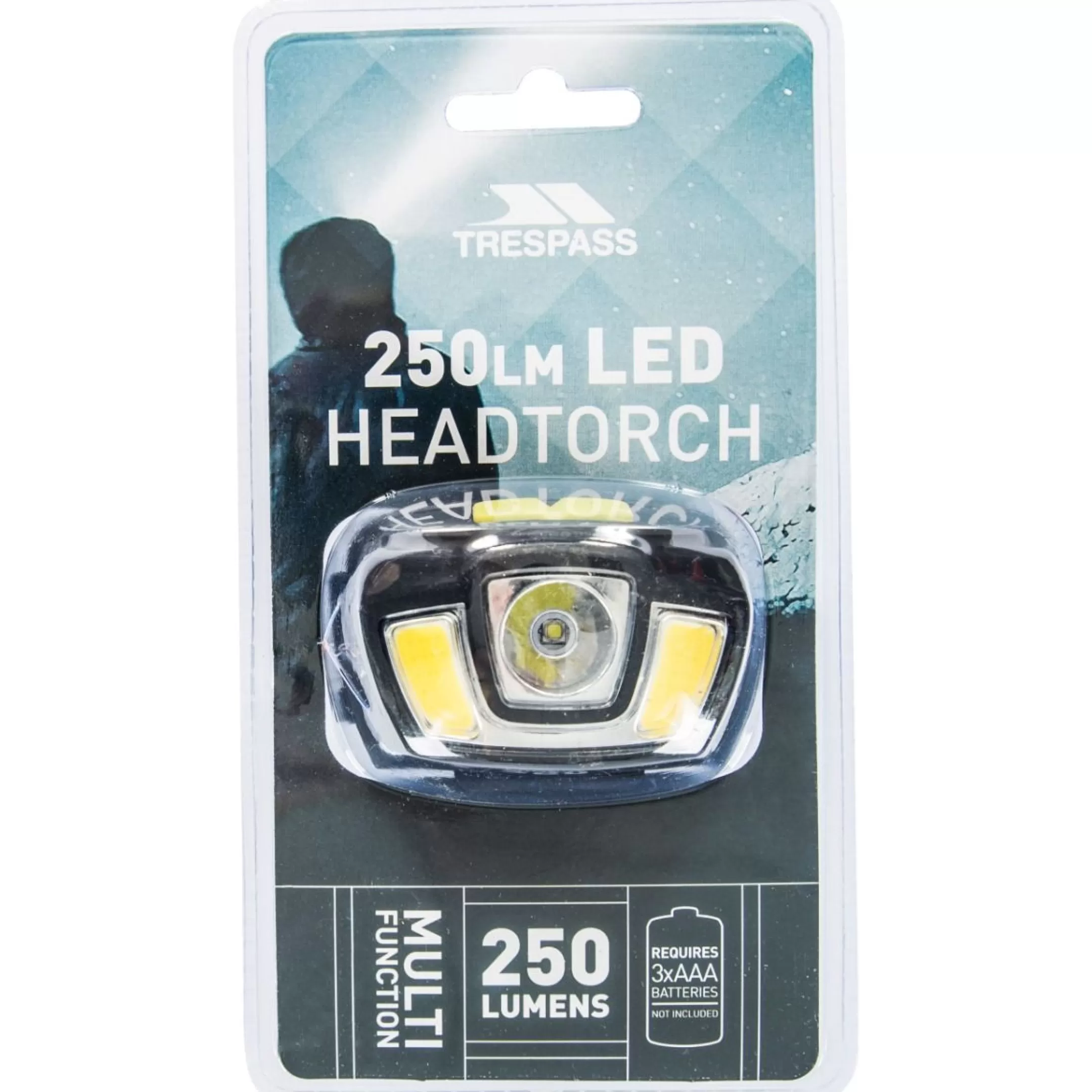Head Torch 250lm LED | Trespass Fashion