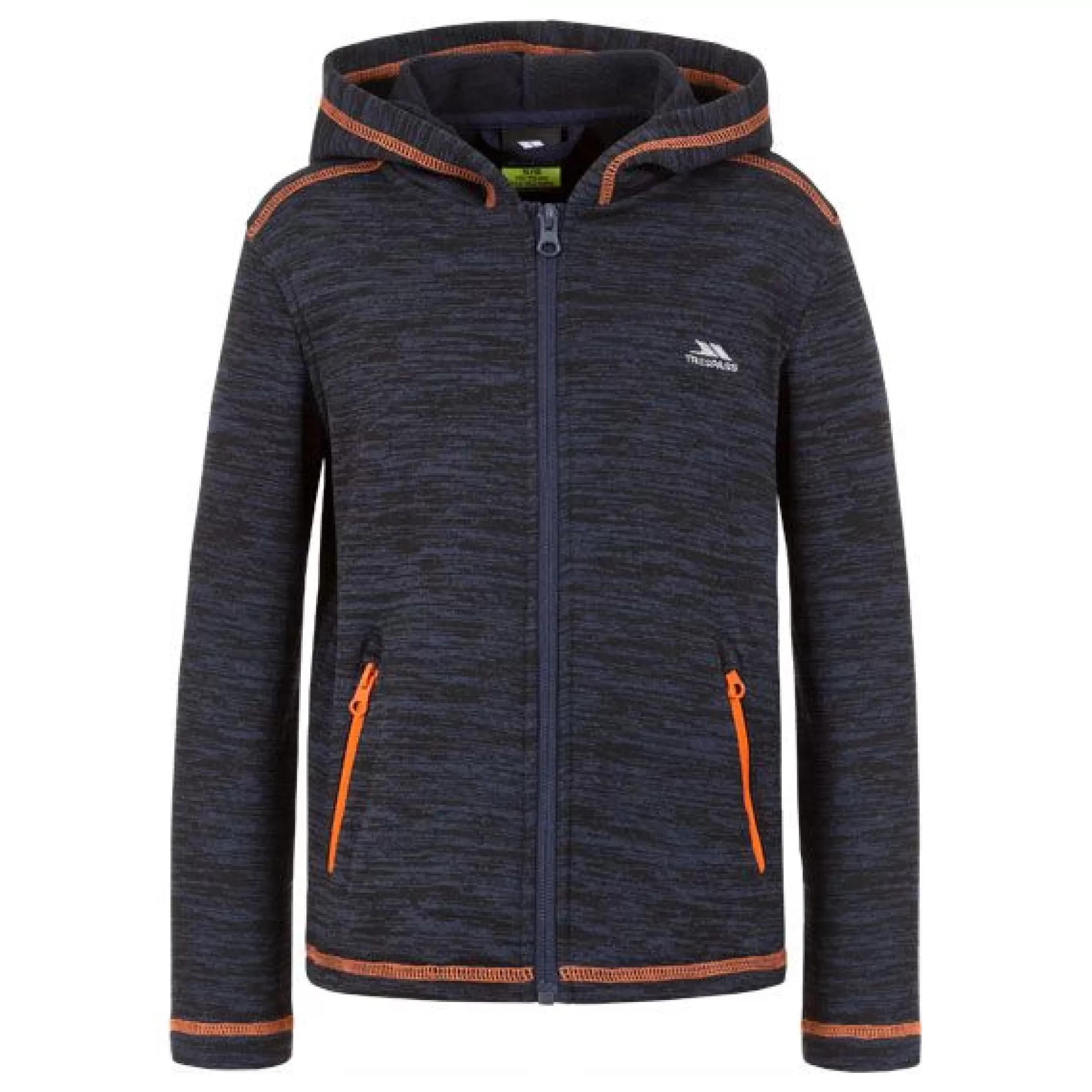 Kids Full Zip Fleece Hoodie Shaw | Trespass Flash Sale