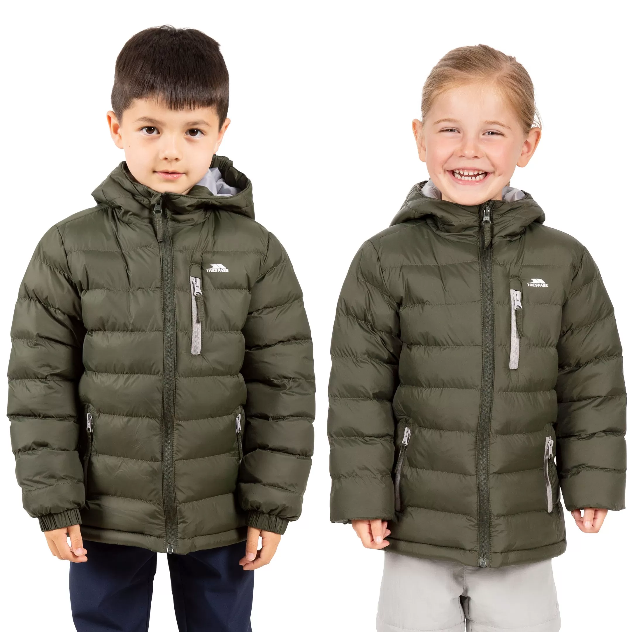 Kids' Padded Casual Jacket Aksel | Trespass Hot