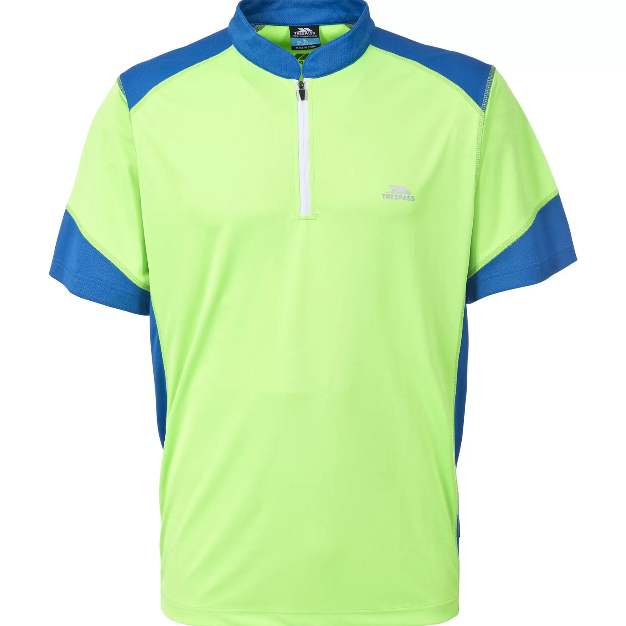 Men's 1/2 Zip Active T-shirt Dudley | Trespass Outlet
