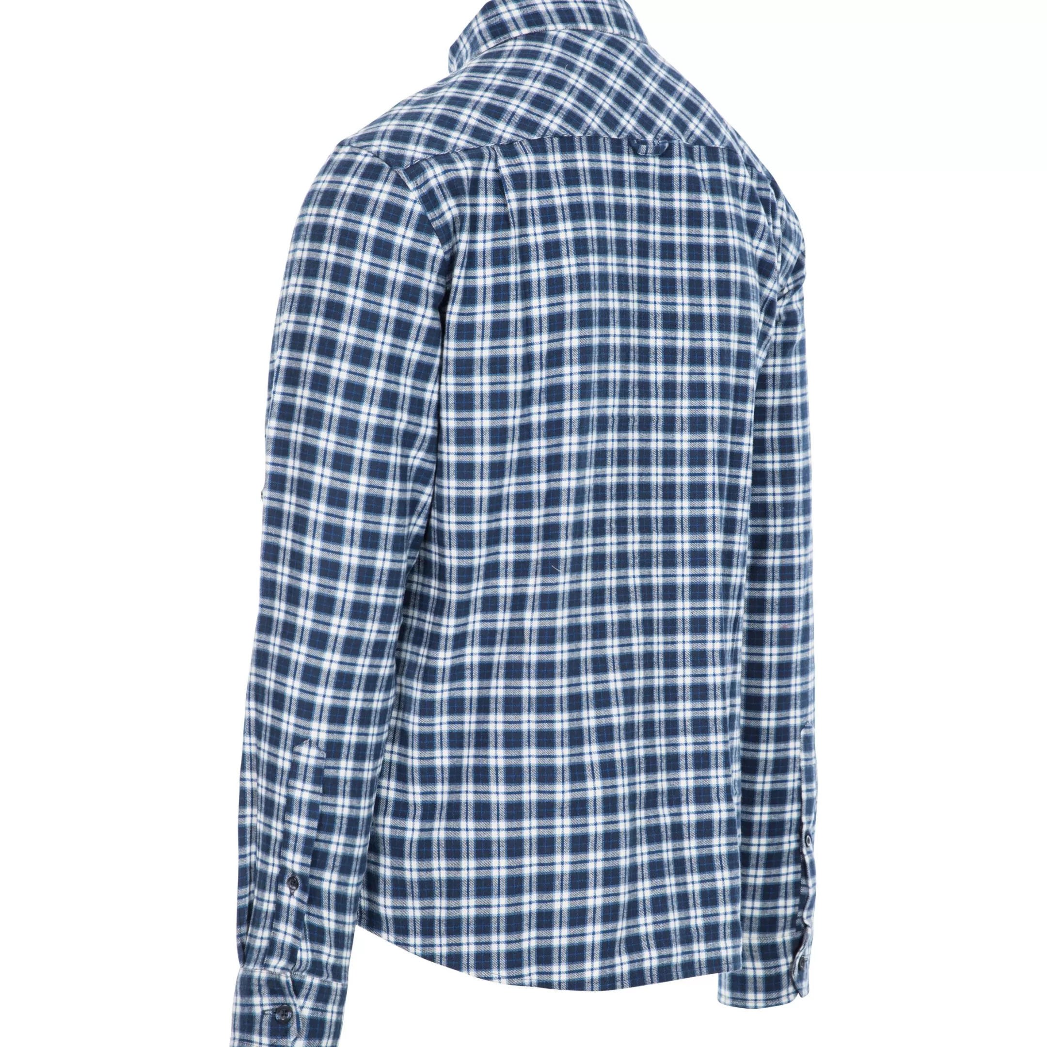 Men's Checked Cotton Shirt Sailfoot | Trespass Store