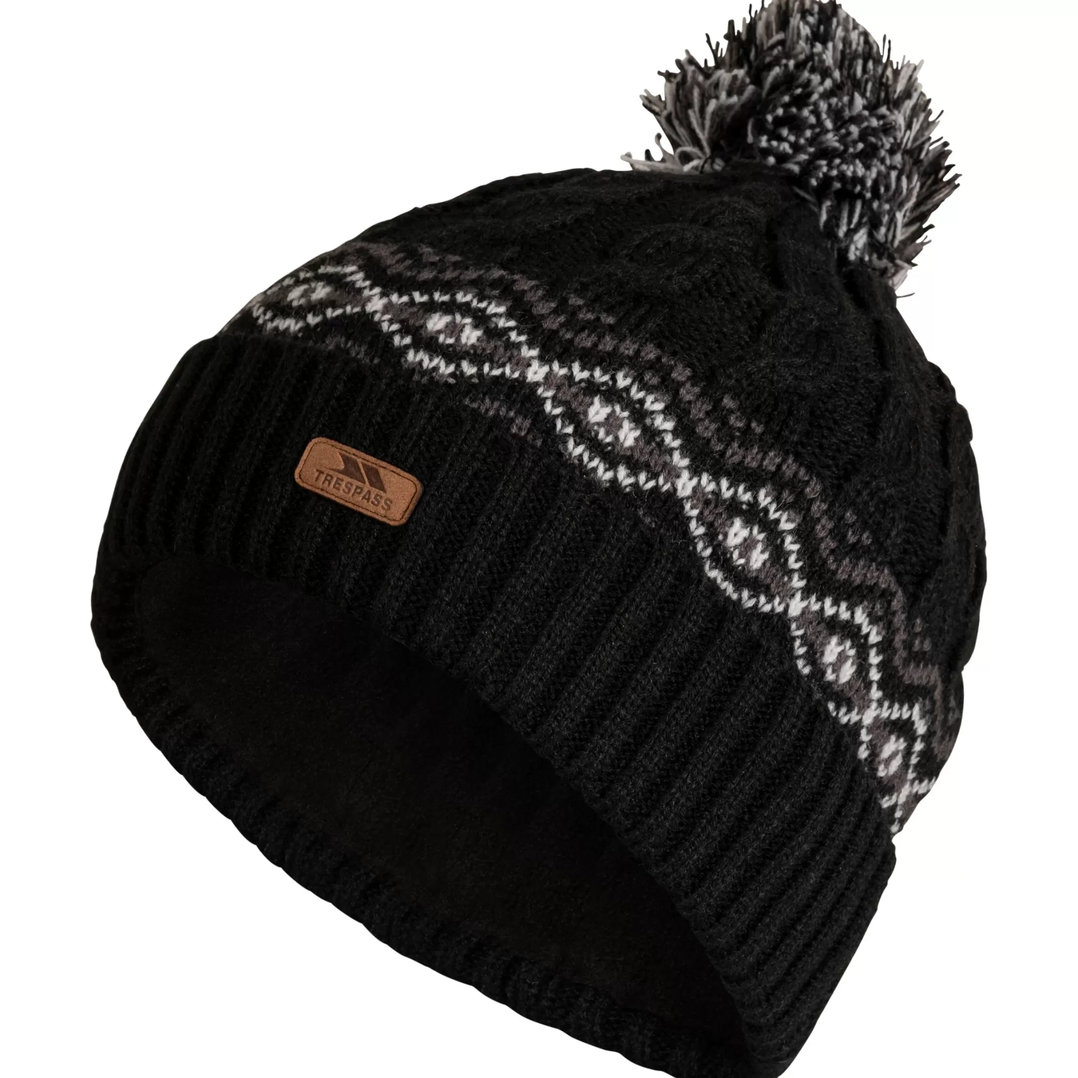 Men's Fleece Lined Bobble Hat Andrews | Trespass Sale