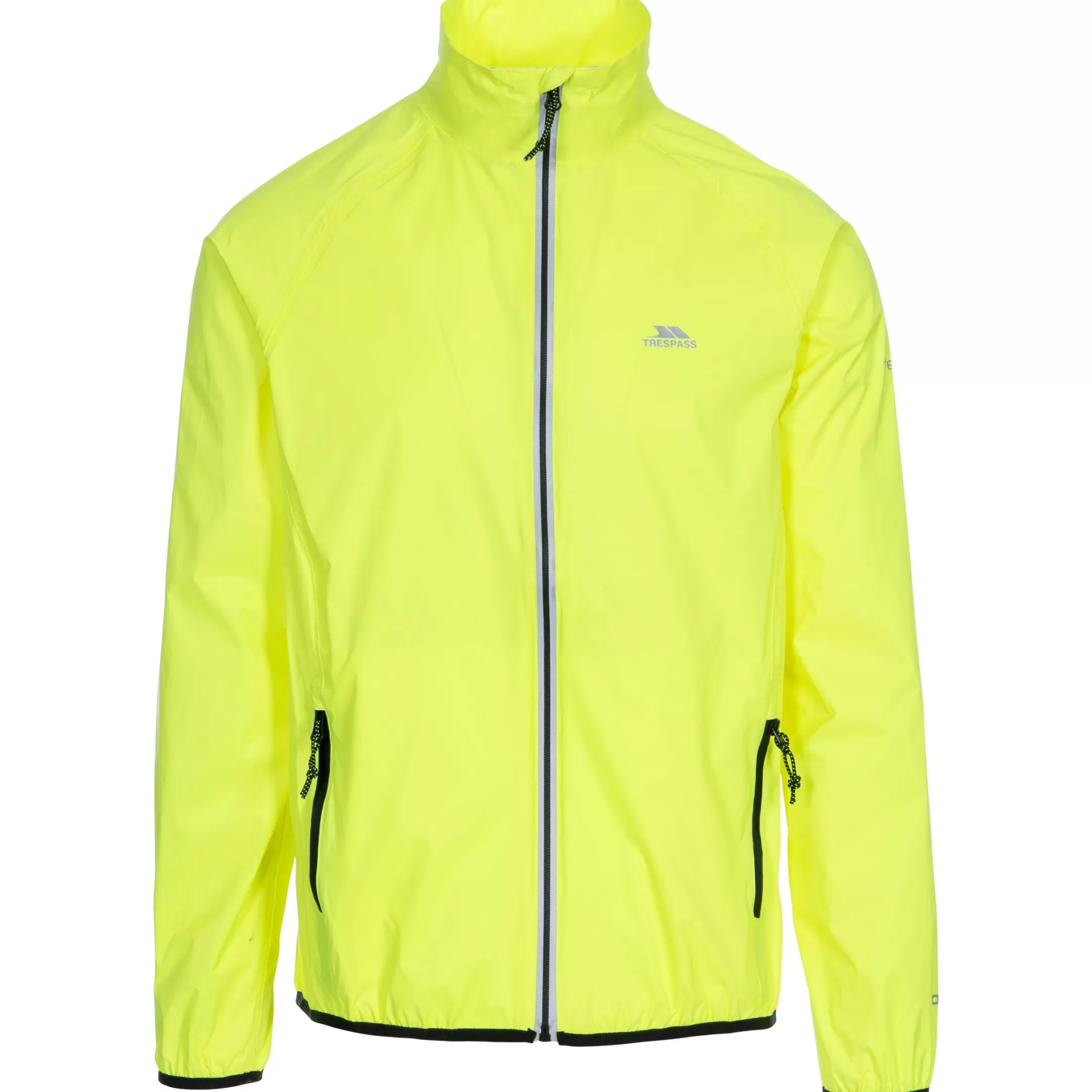 Men's Hi-Vis Waterproof Packaway Jacket Retract | Trespass New