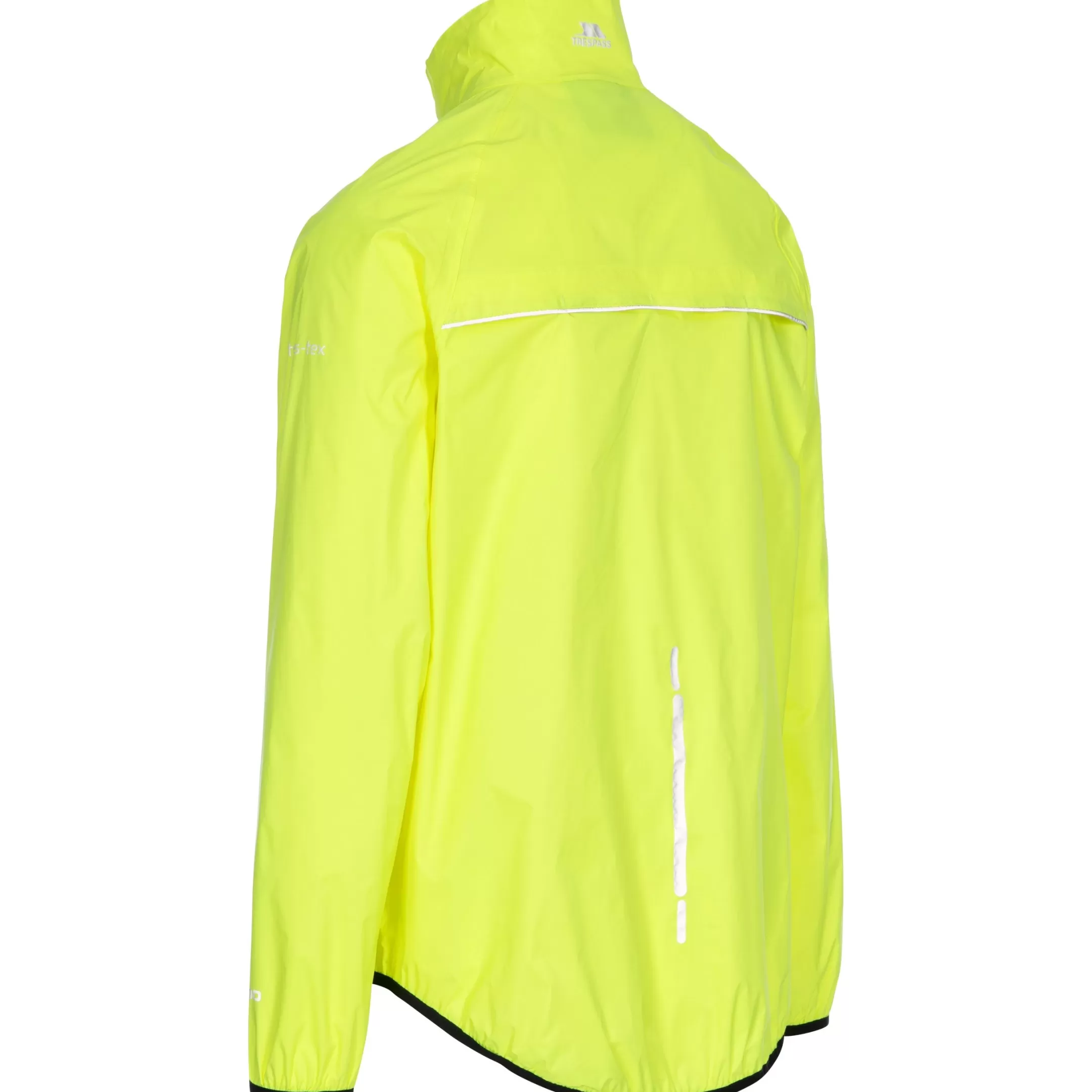 Men's Hi-Vis Waterproof Packaway Jacket Retract | Trespass New