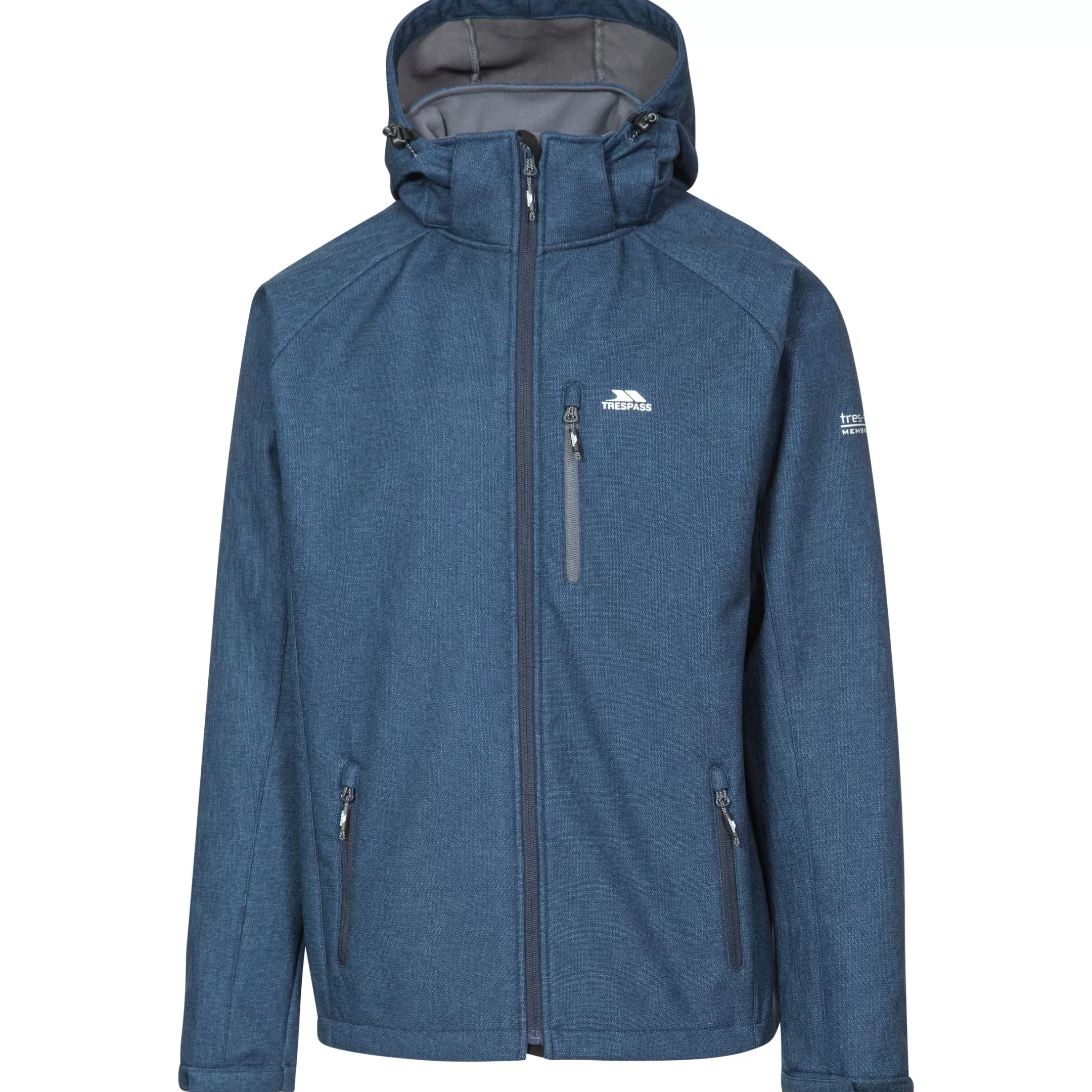 Men's Hooded Softshell Jacket Desmond | Trespass Store