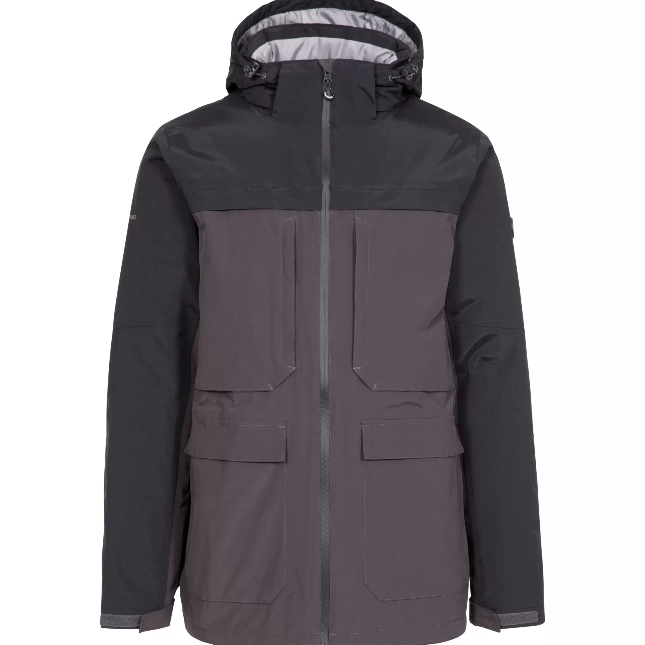Men's Padded Waterproof Jacket Heathrack | Trespass Clearance