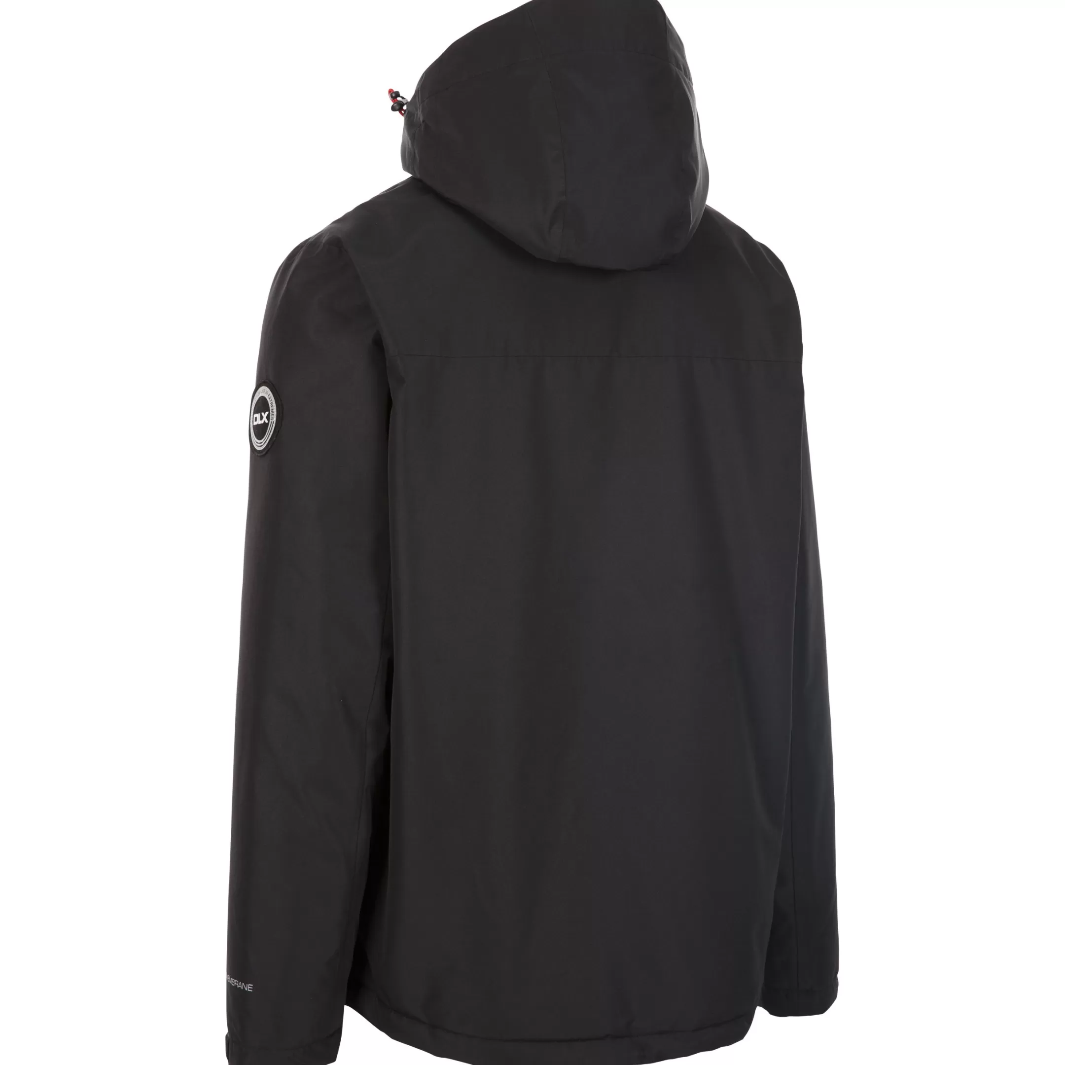 Men's Padded Waterproof Jacket Zip Off Hood Oswarm | Trespass Outlet