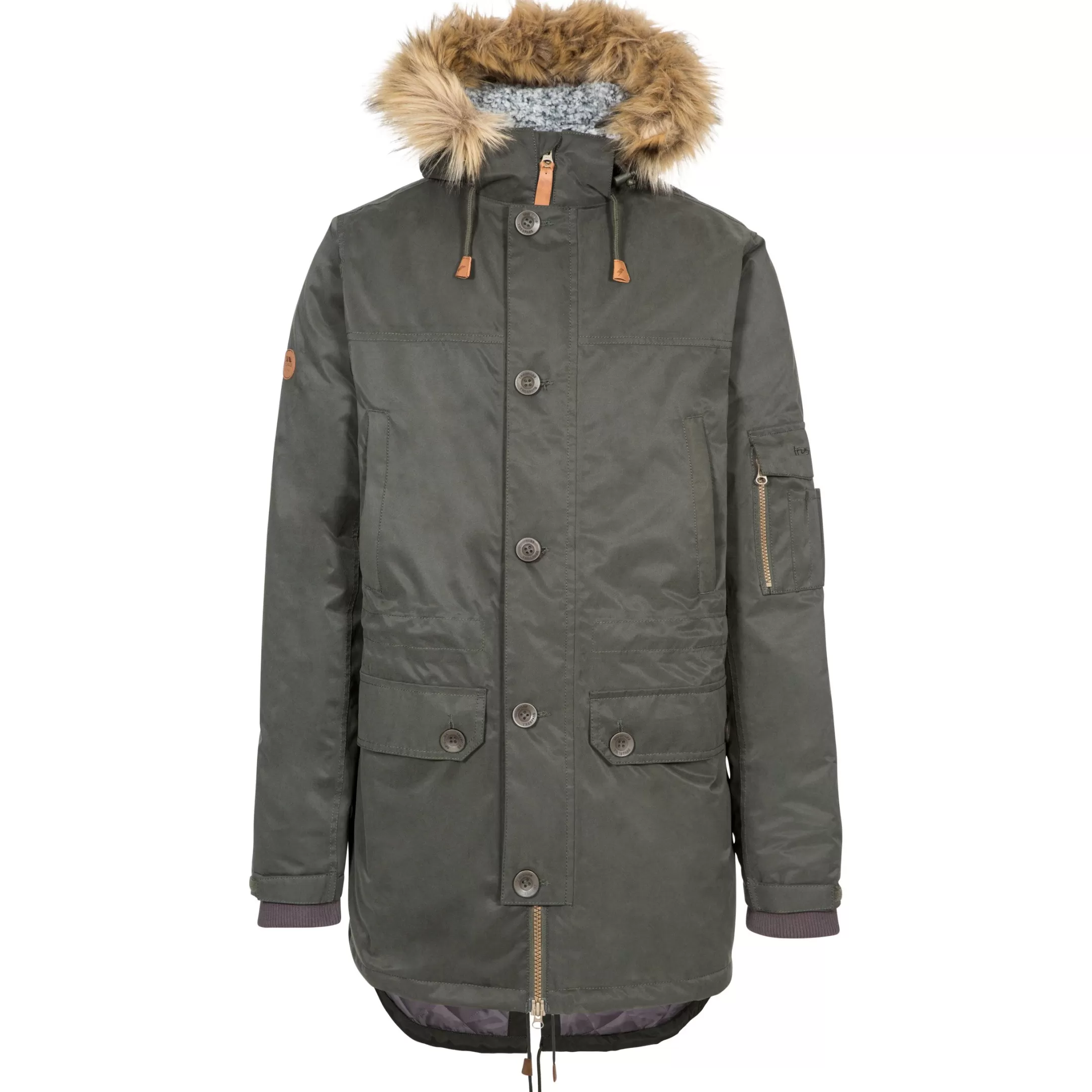 Mens Parka Jacket Waterproof Padded Pyworthy | Trespass Shop