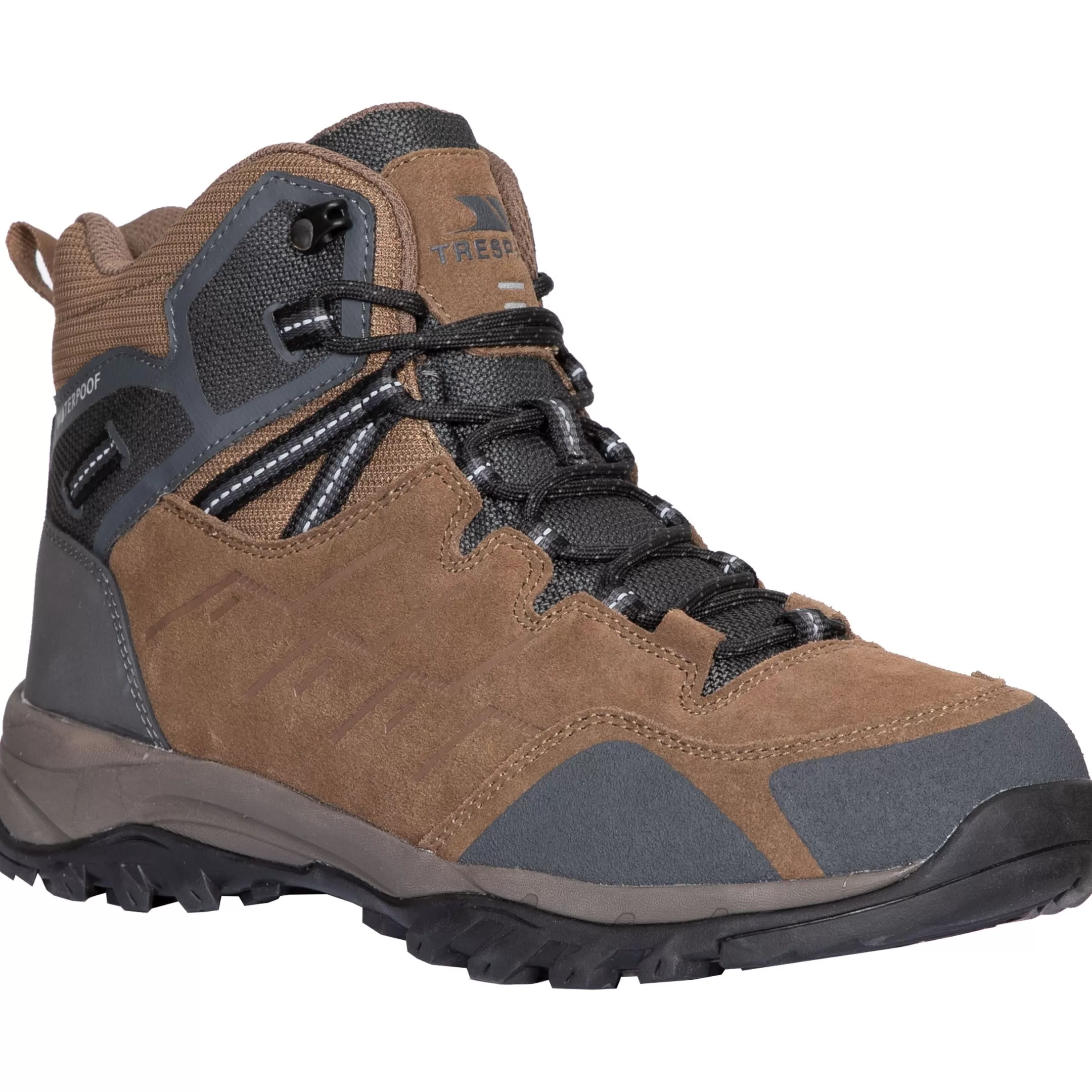 Mens Walking Boots Waterproof Breathable Caelan | Trespass Cheap