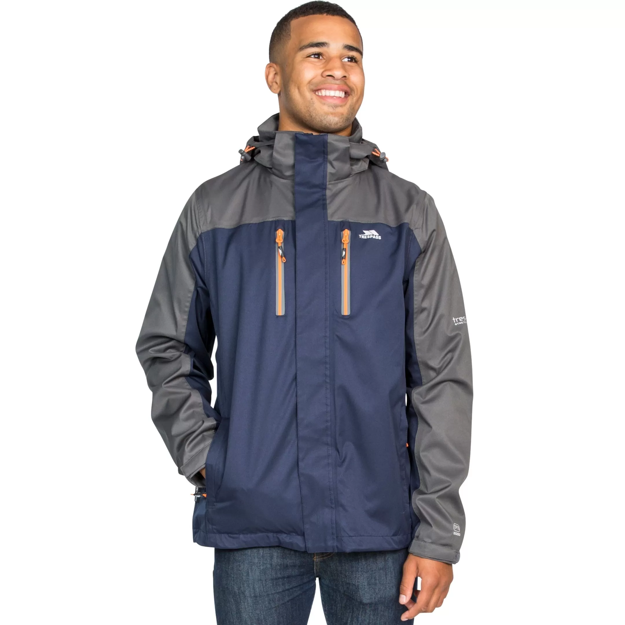 Men's Waterproof Jacket Wooster | Trespass Flash Sale