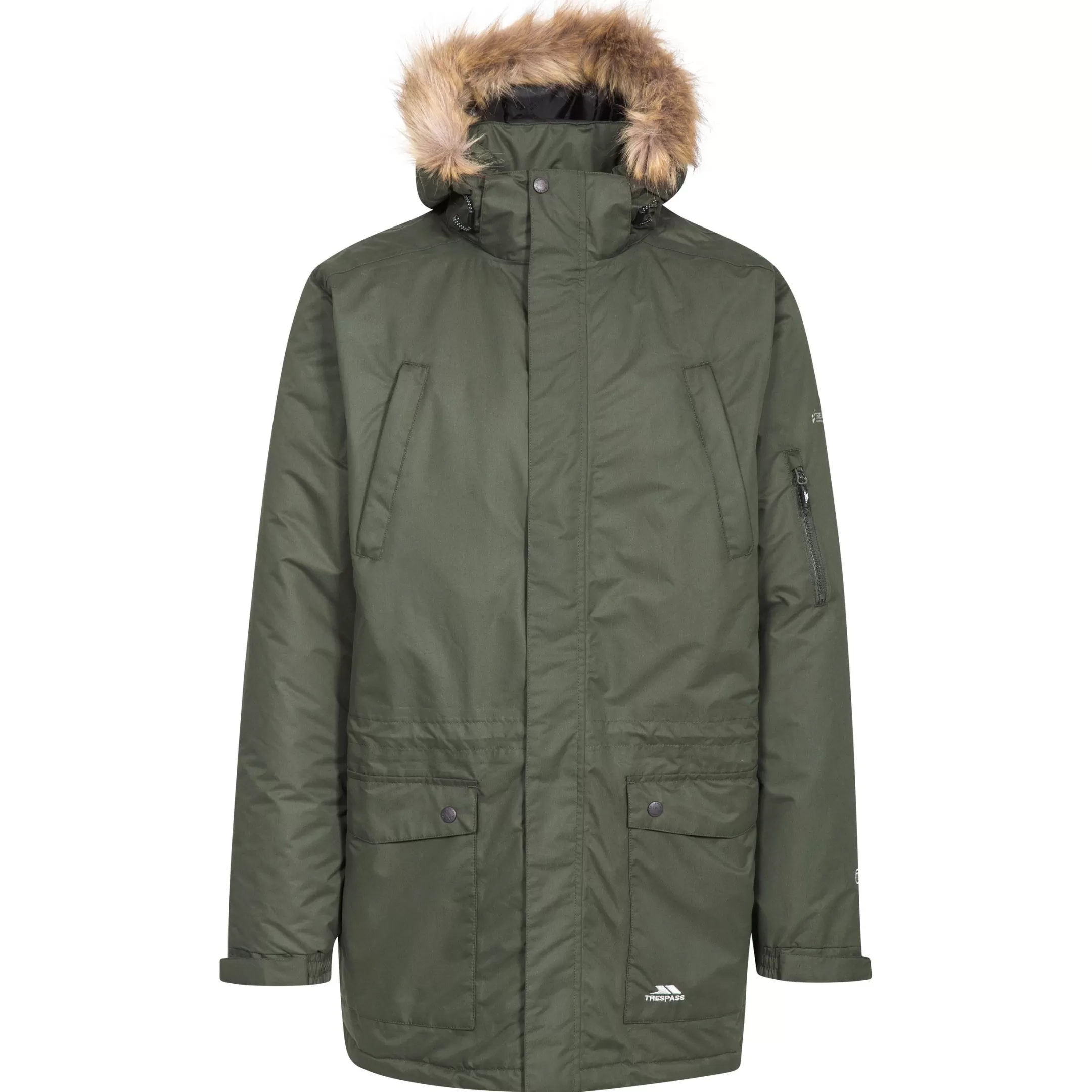 Men's Waterproof Parka Jacket Jaydin | Trespass Fashion