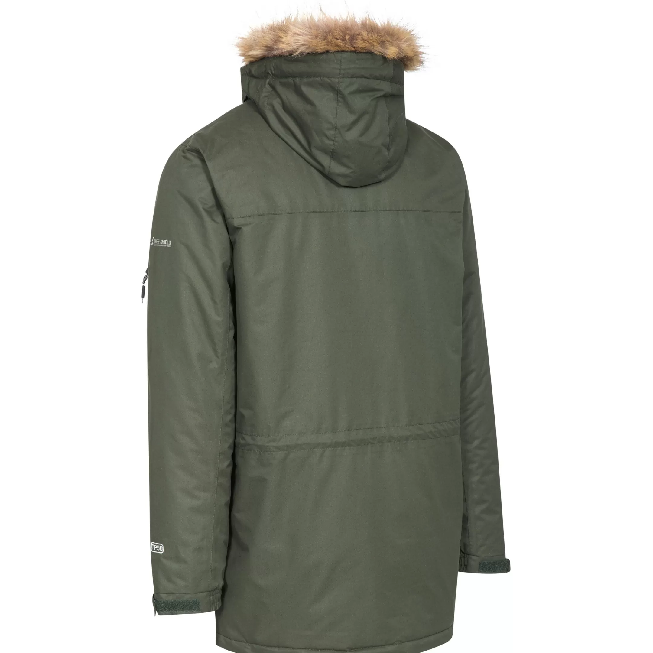 Men's Waterproof Parka Jacket Jaydin | Trespass Fashion