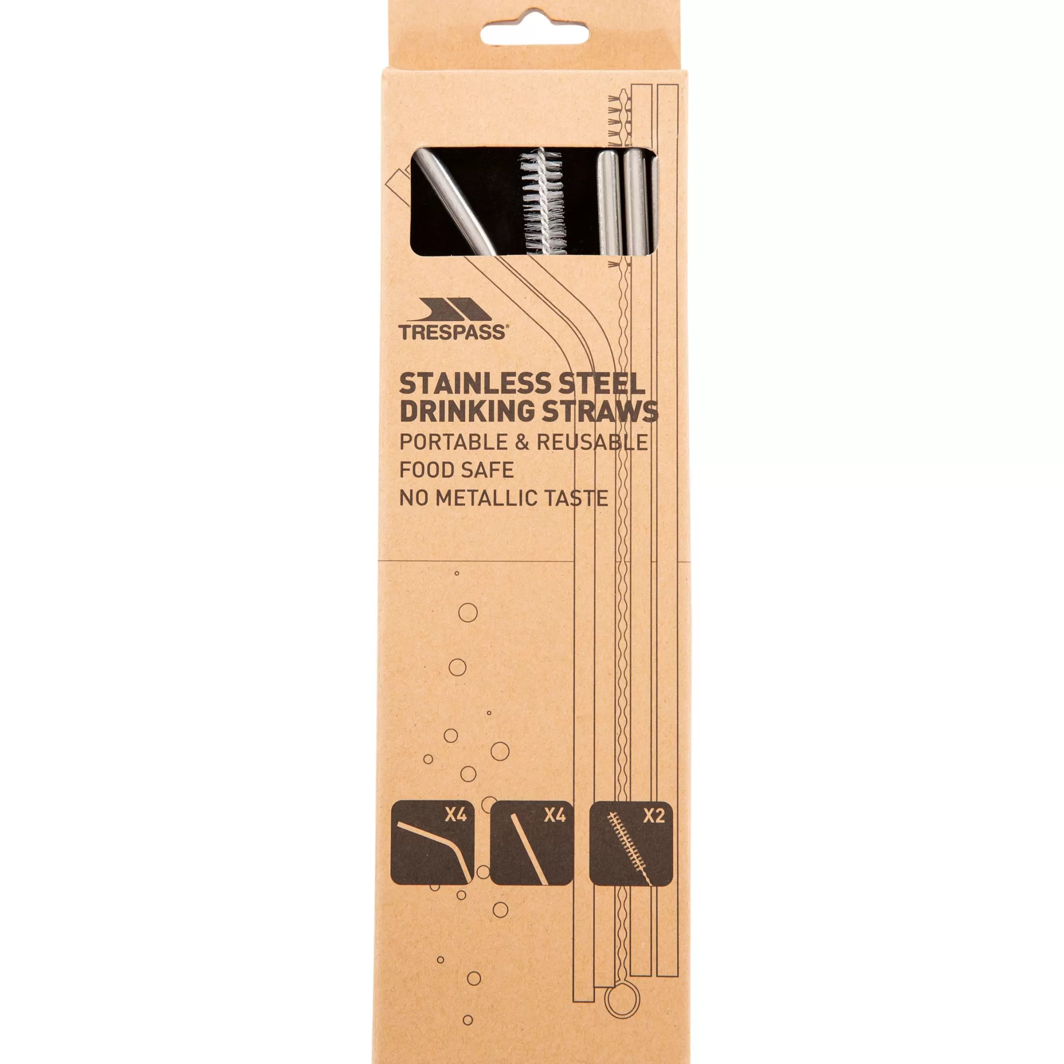 Stainless Steel Straws 8 Pack Foreverstraw | Trespass Discount