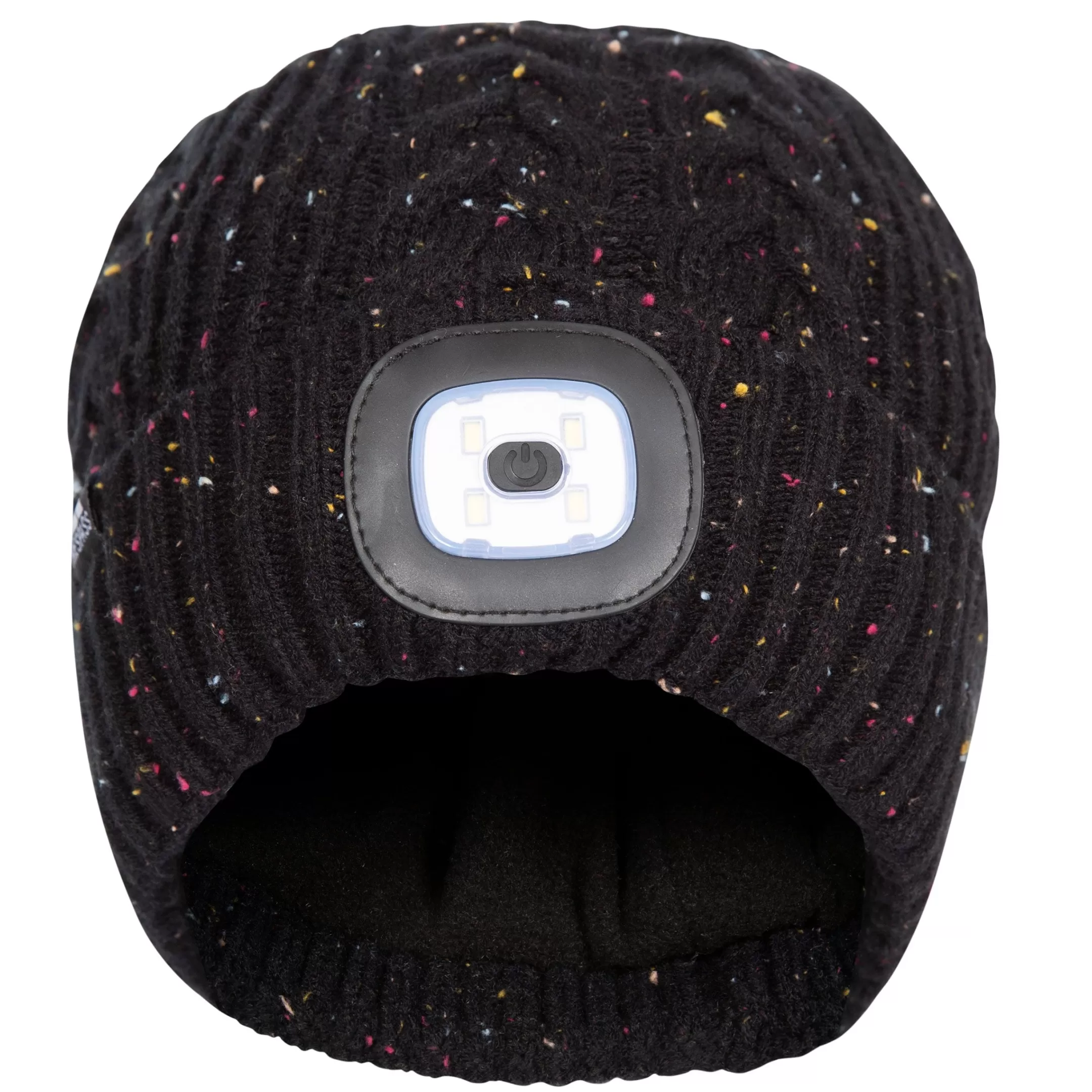 Unisex Rechargeable LED Beanie Hat Dazzle | Trespass Clearance
