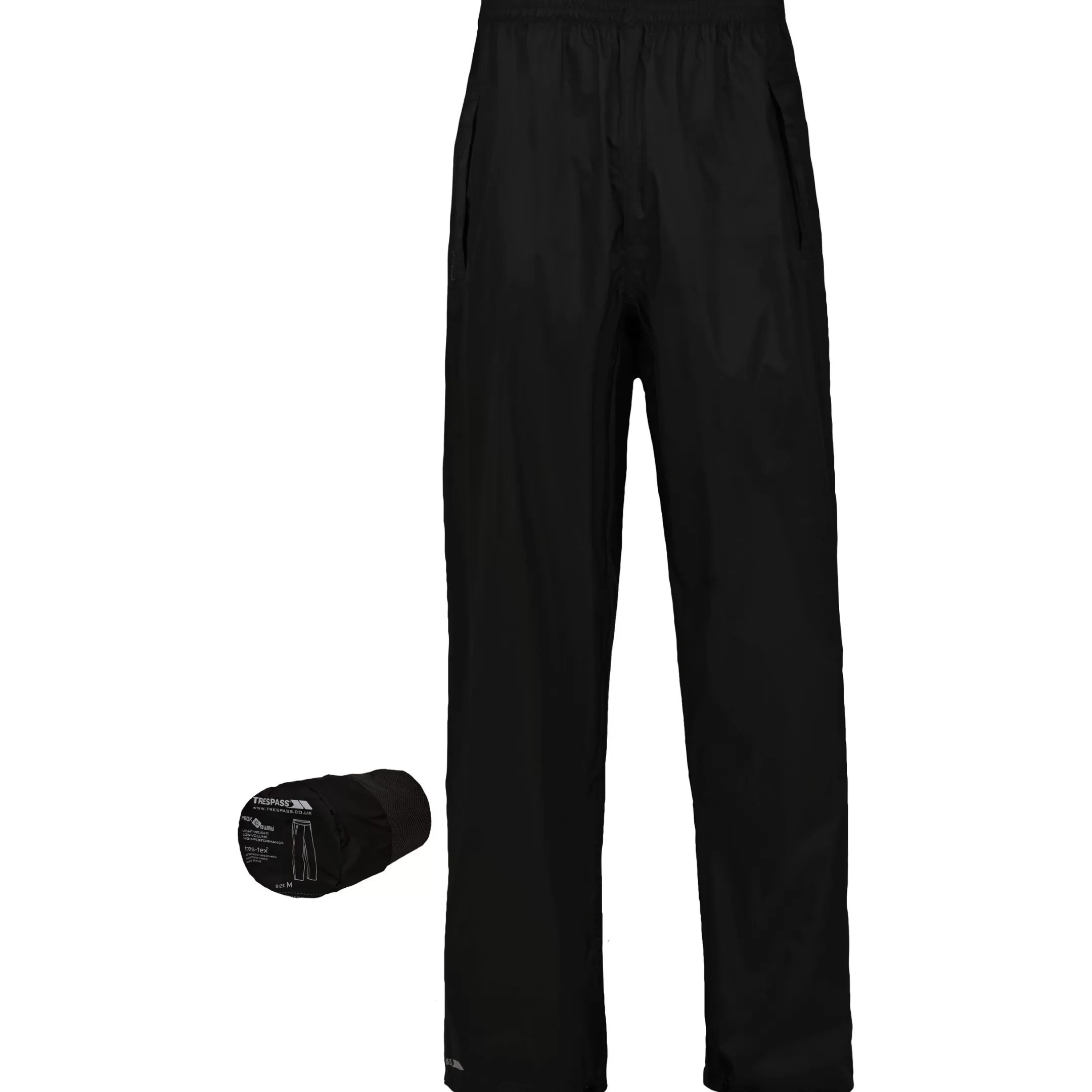 Unisex way Waterproof Trousers Packa | Trespass Fashion