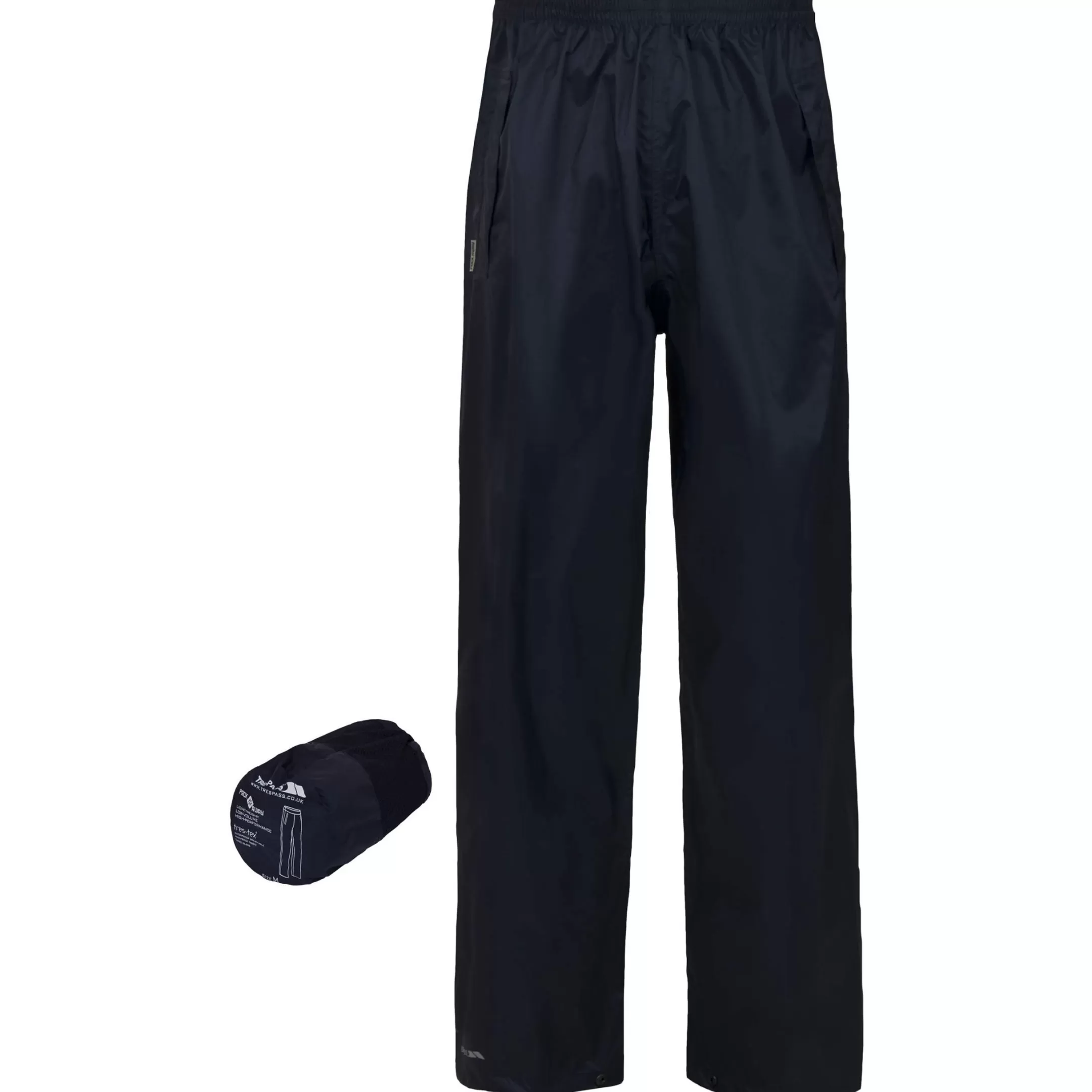 Unisex way Waterproof Trousers Packa | Trespass Fashion