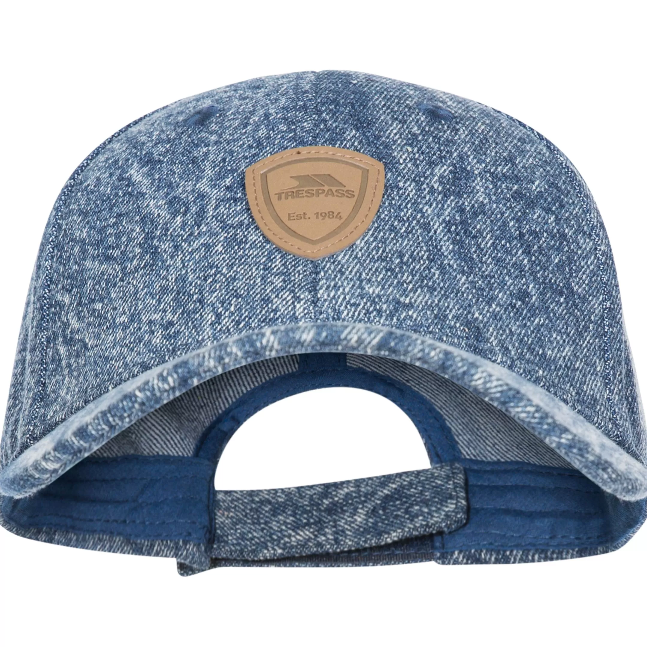 Unisex Woven Denim Baseball Cap Barney | Trespass Cheap