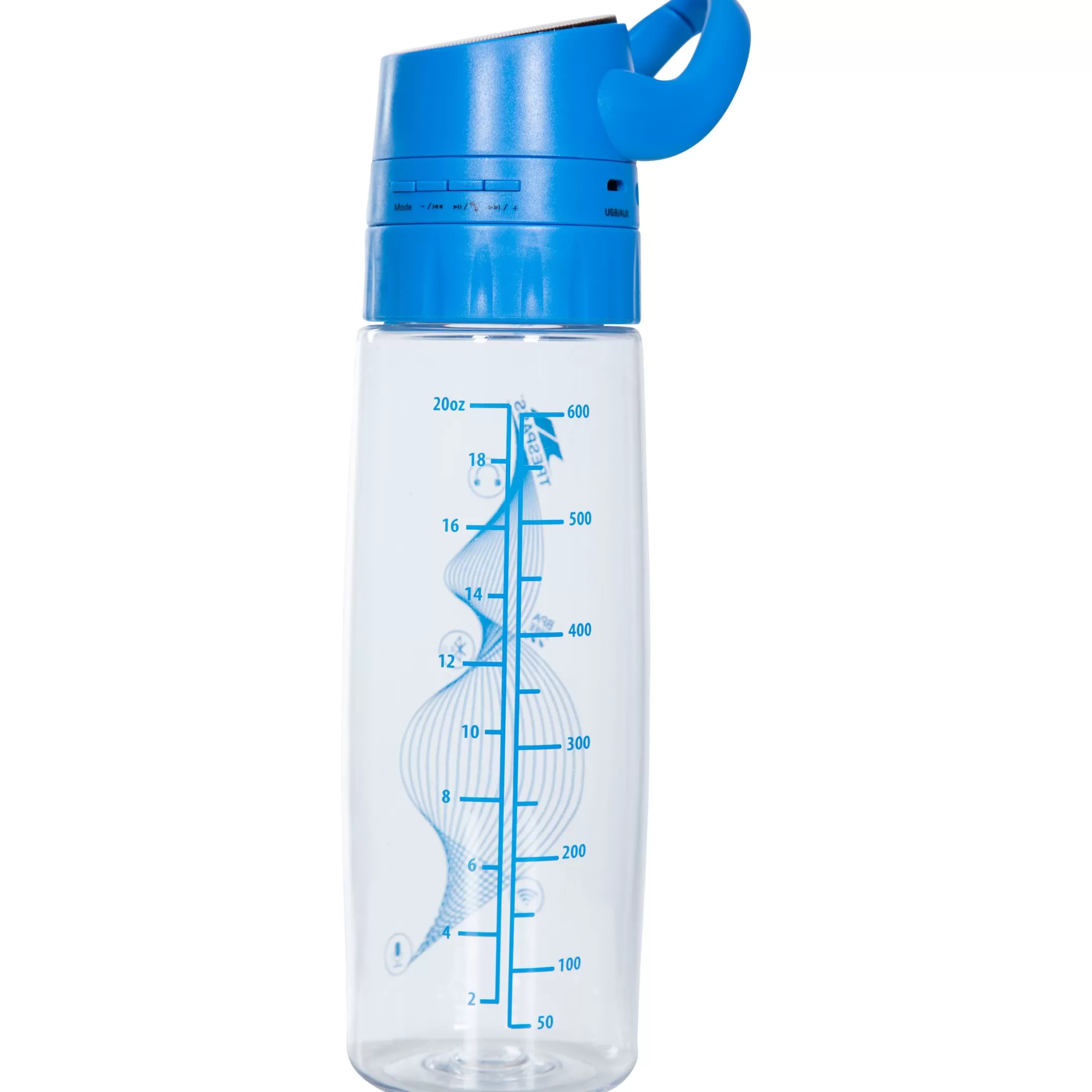 Water Bottle With tooth Speaker Crystalline | Trespass Clearance
