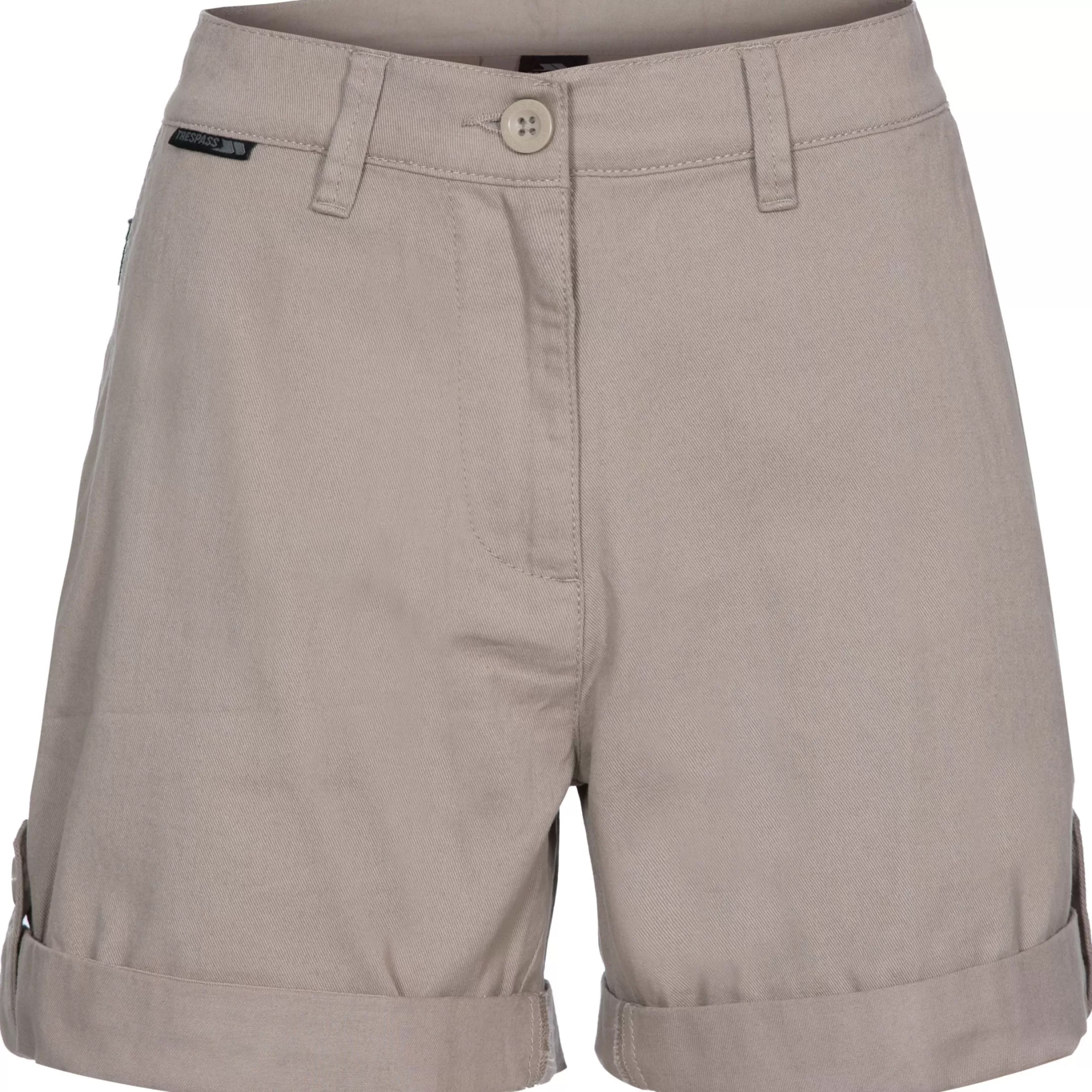 Womens Breathable Cotton Shorts Rectify | Trespass Outlet