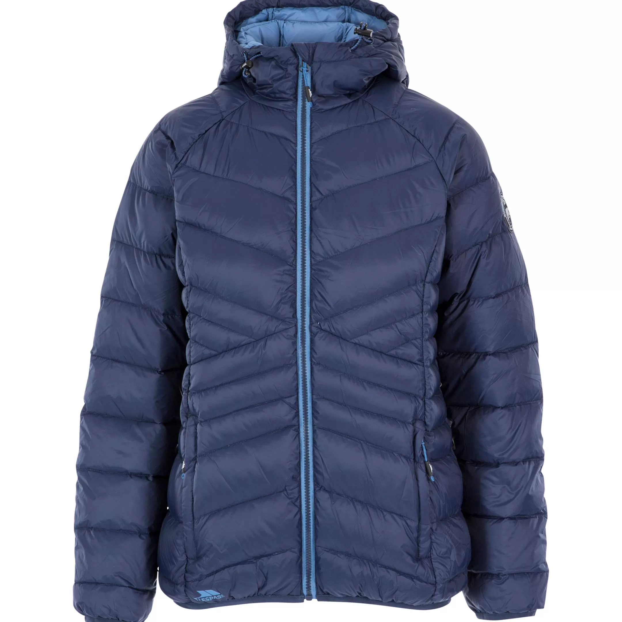 Womens Down Jacket Hooded Julieta | Trespass Best Sale