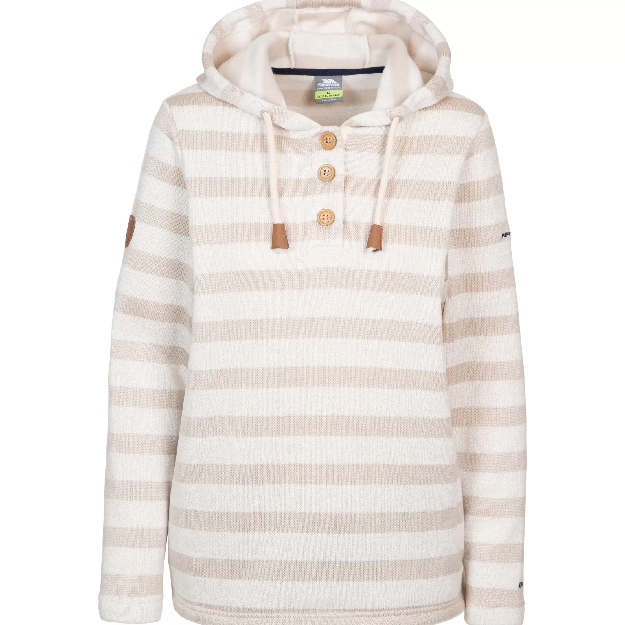 Womens Fleece Hoodie Society | Trespass Hot