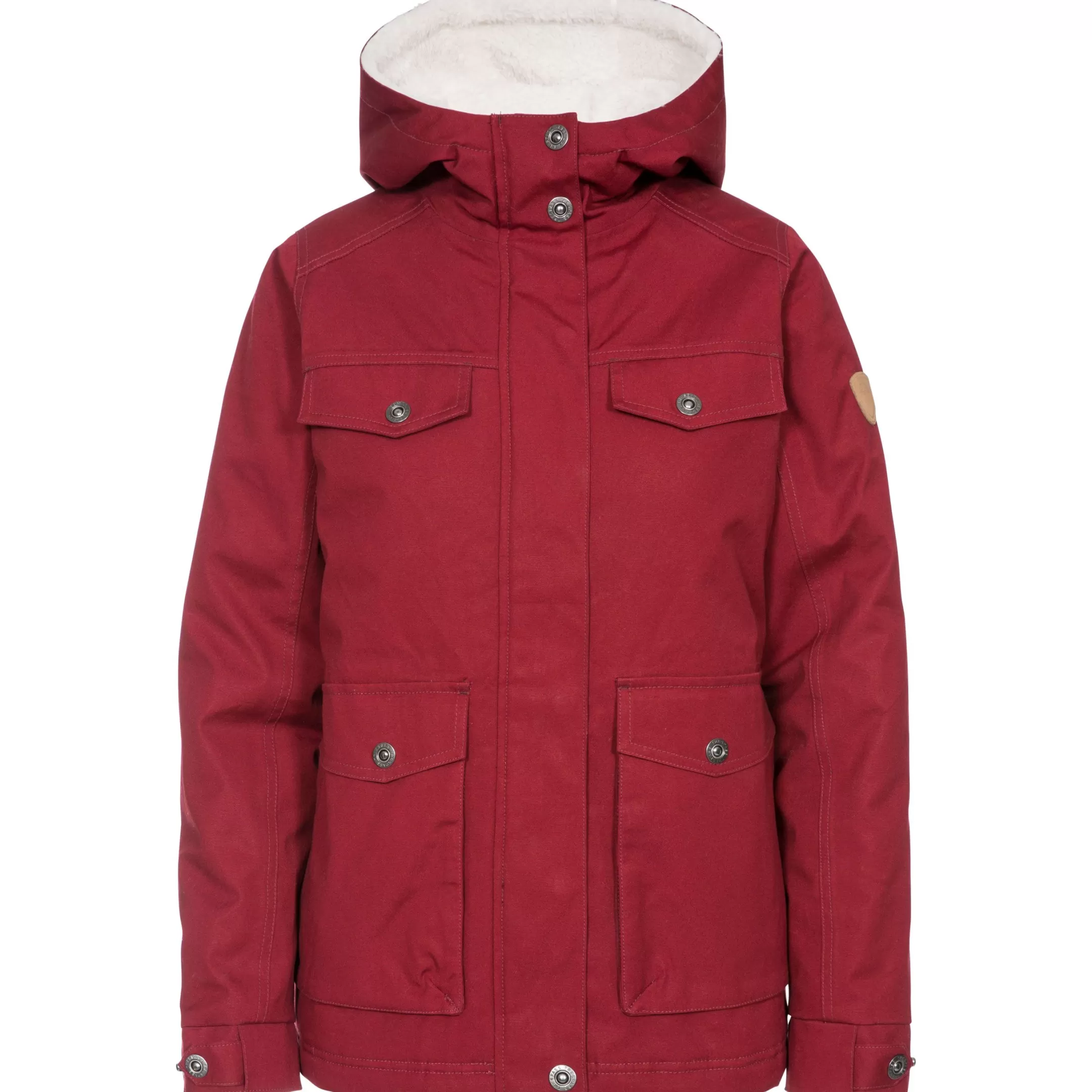 Womens Fleece Lined Waterproof Jacket Devoted | Trespass Cheap