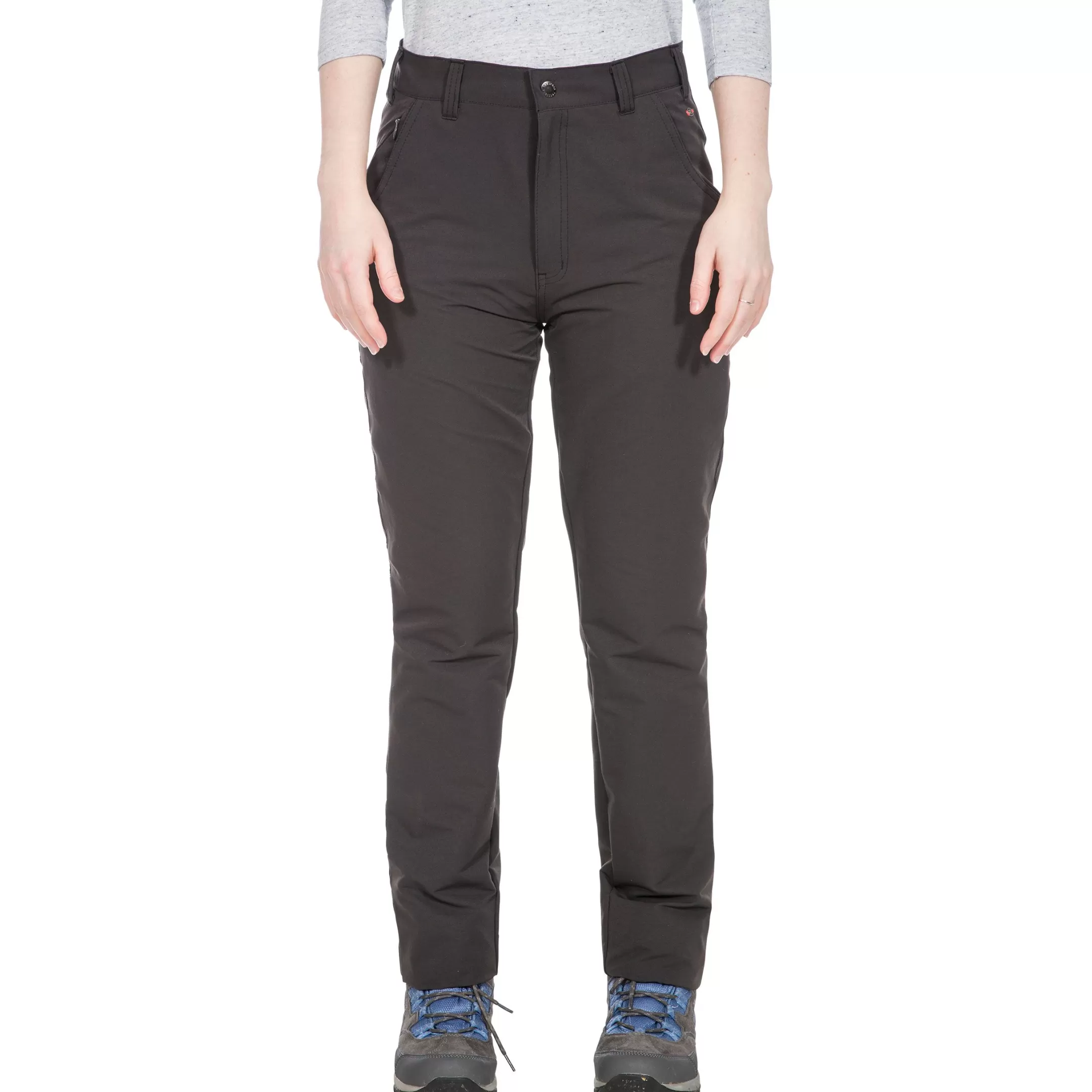 Womens Insect Repellent Walking Trousers Amazonite | Trespass Flash Sale