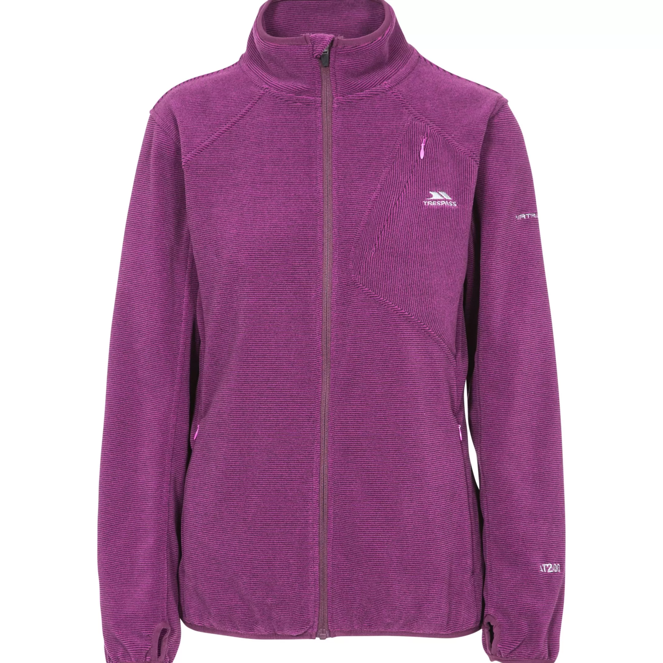Womens Ribbed Fleece Ciaran | Trespass Hot