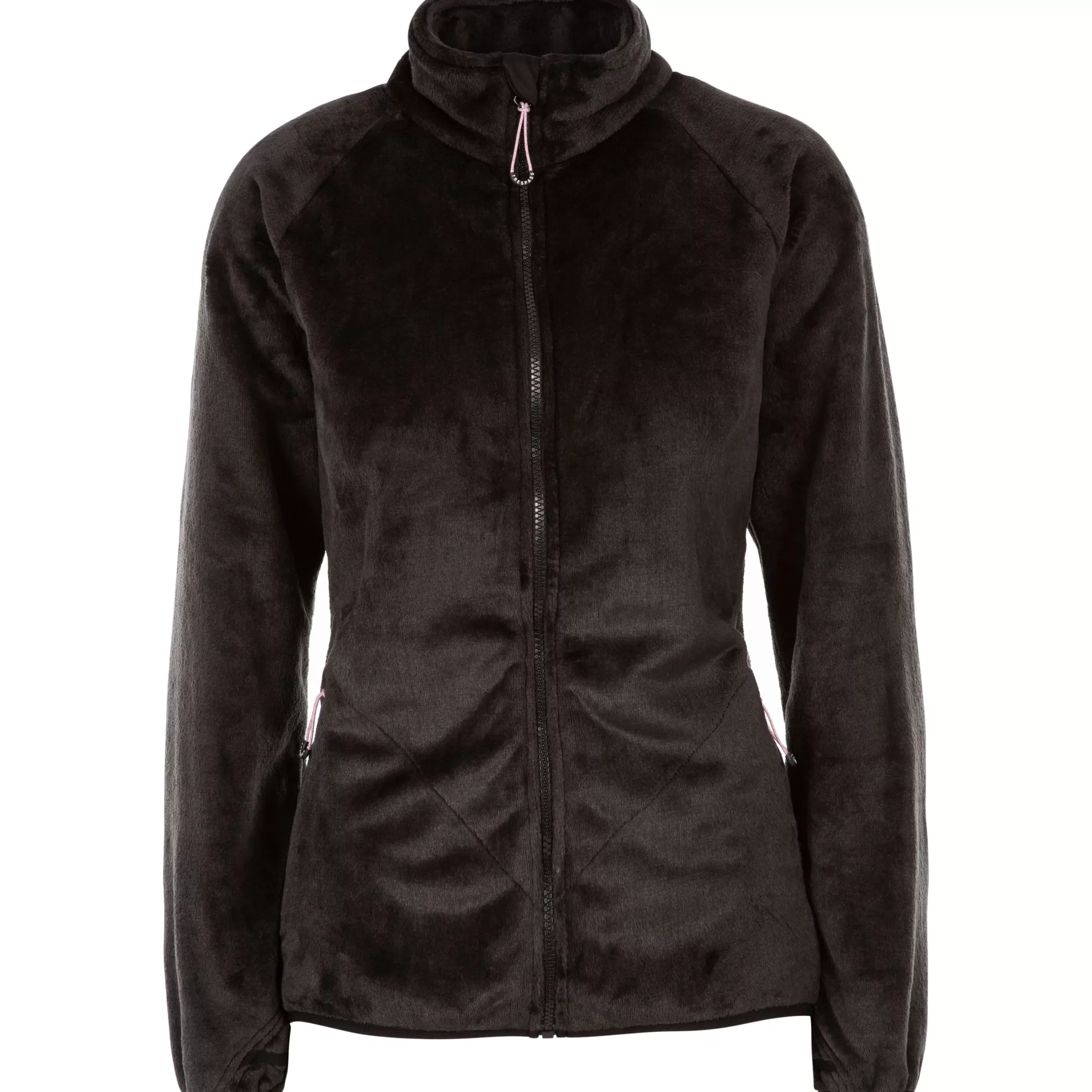 Womens Soft Furry Fleece Jacket Telltale | Trespass Best Sale