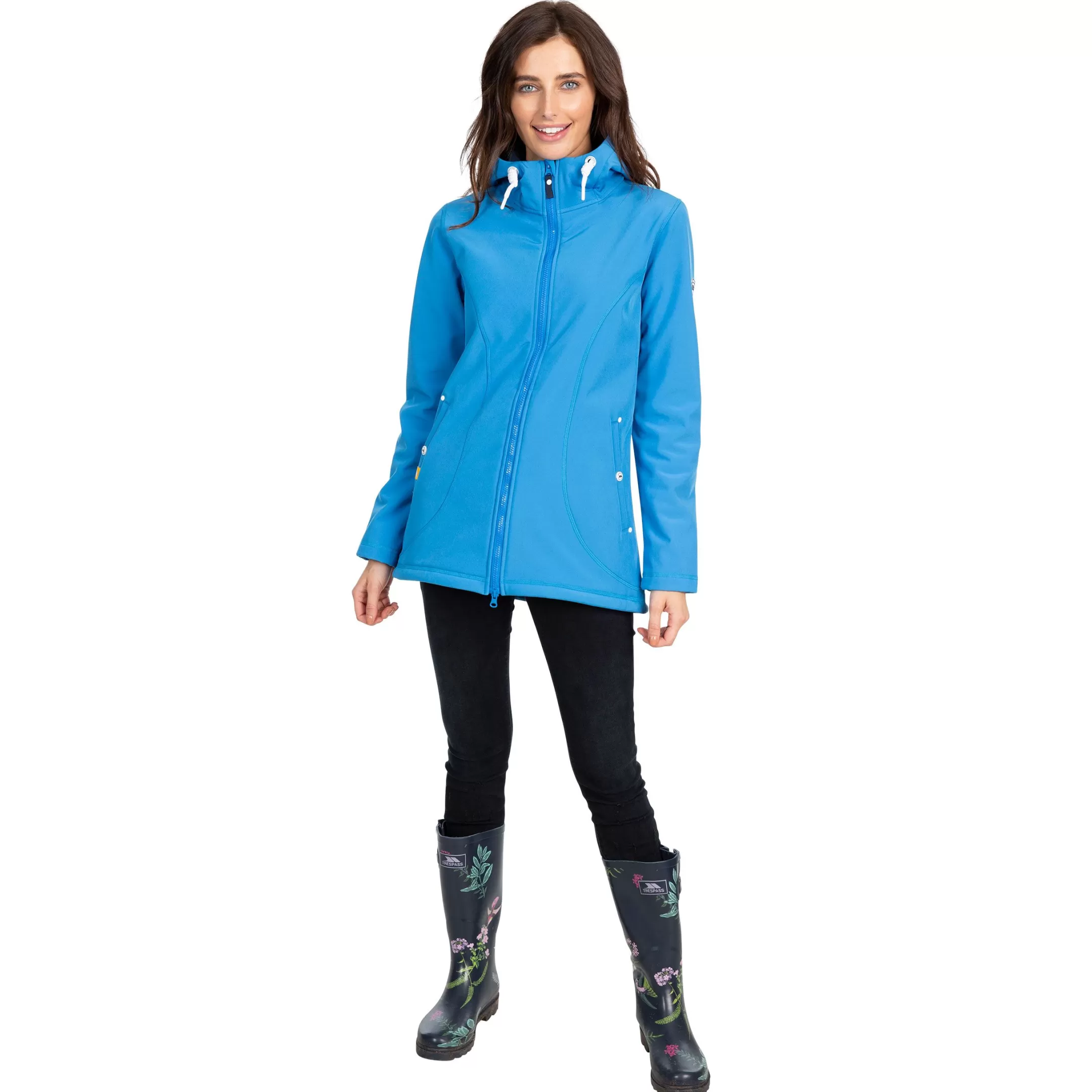 Womens Softshell Jacket Hooded Kinsley | Trespass Hot