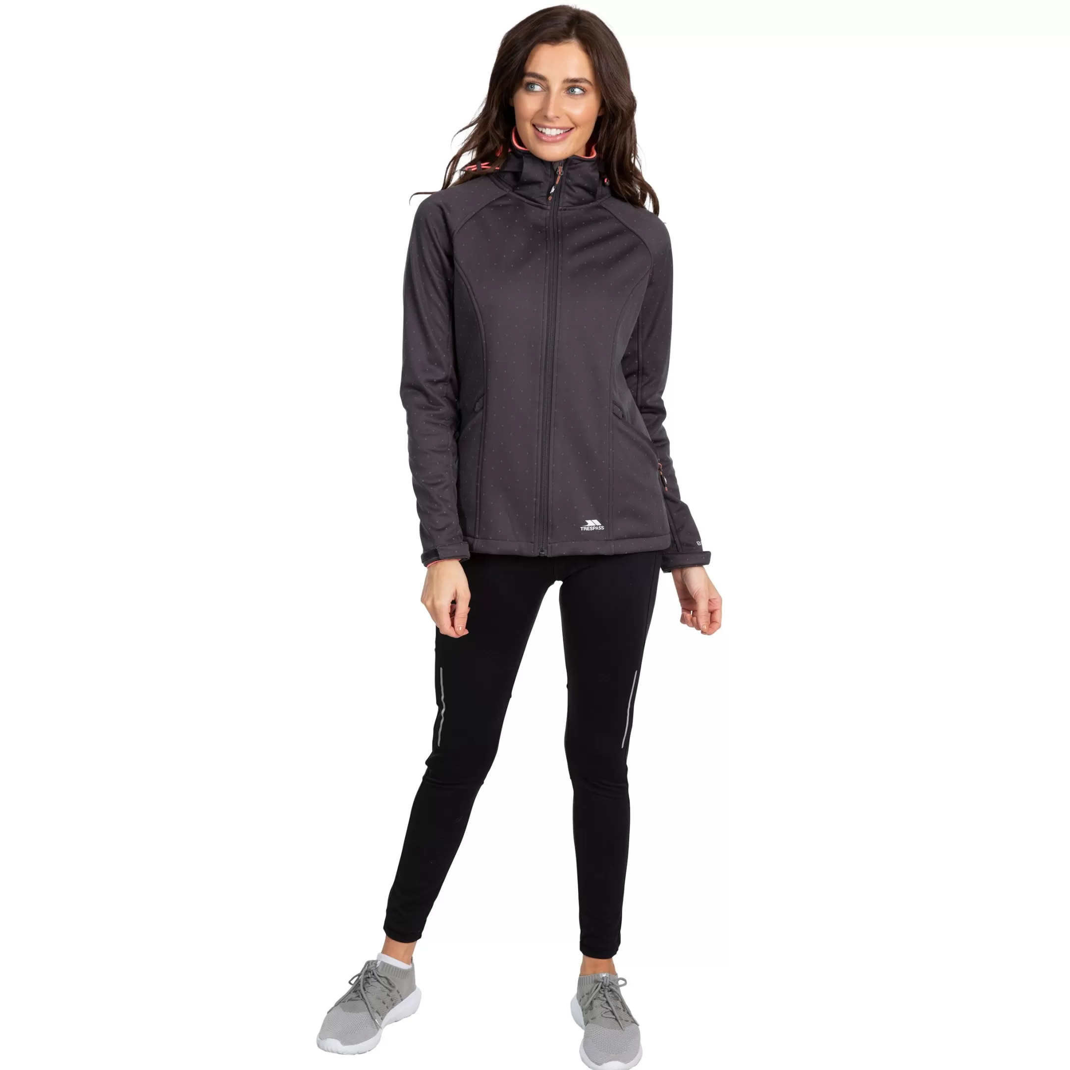 Womens Softshell Jacket with Hood Emulate | Trespass Flash Sale
