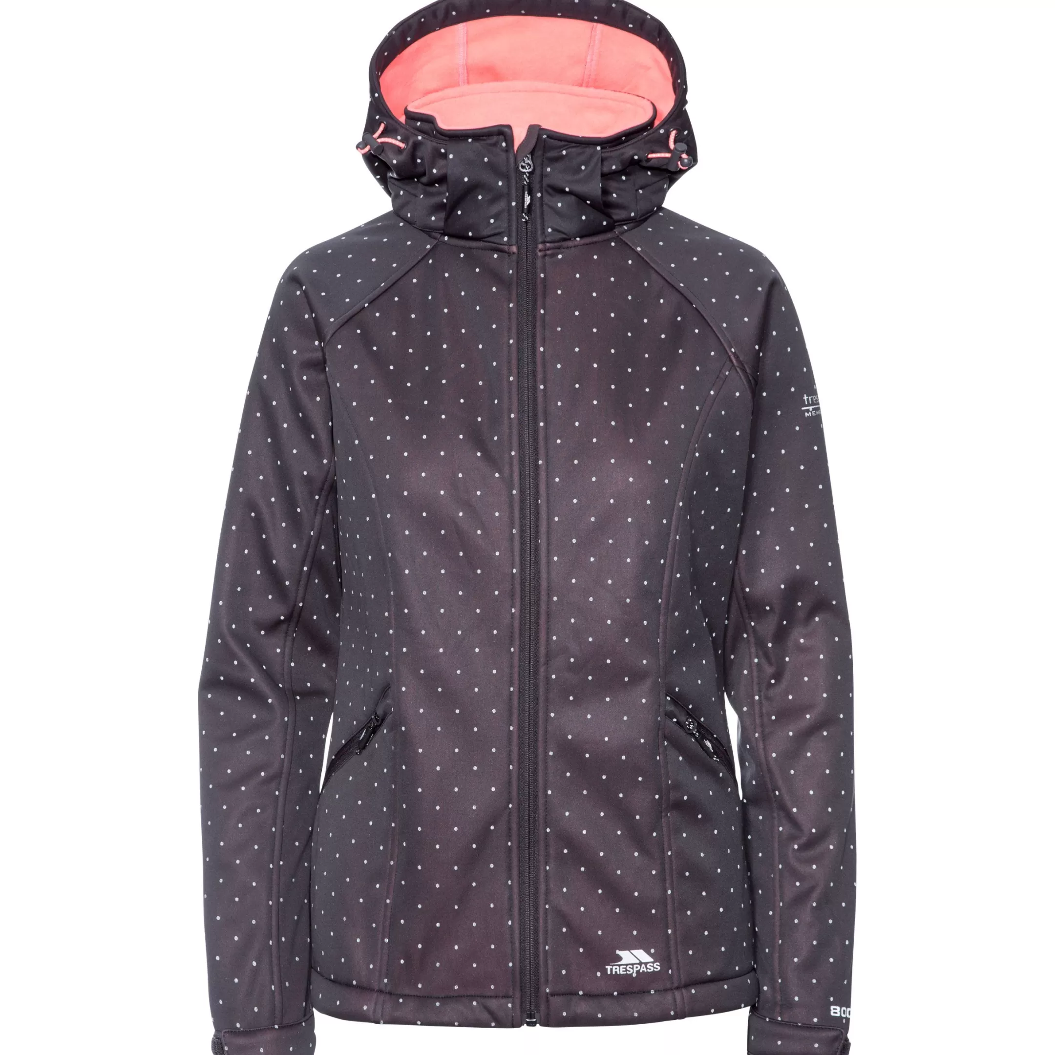 Womens Softshell Jacket with Hood Emulate | Trespass Flash Sale