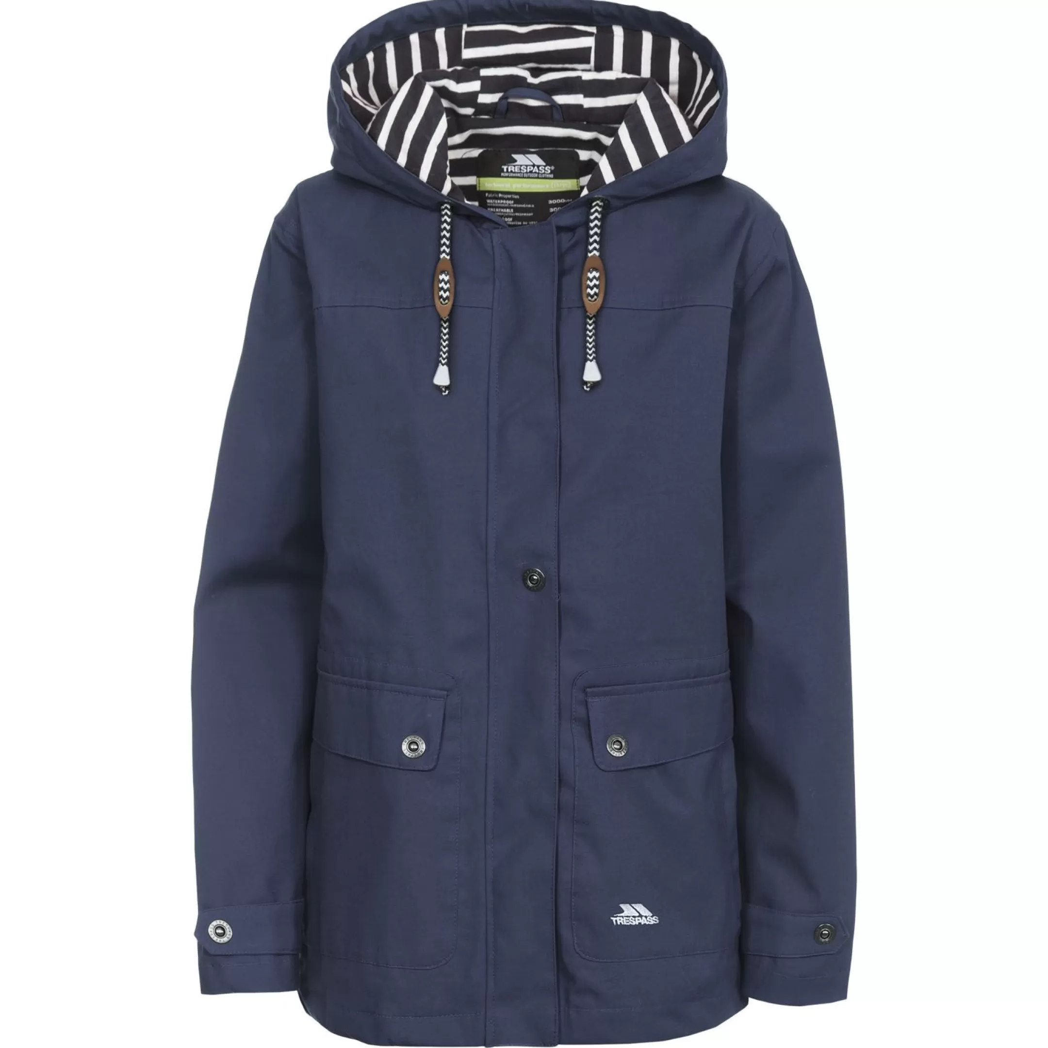 Womens Waterproof Jacket Seawater | Trespass Fashion